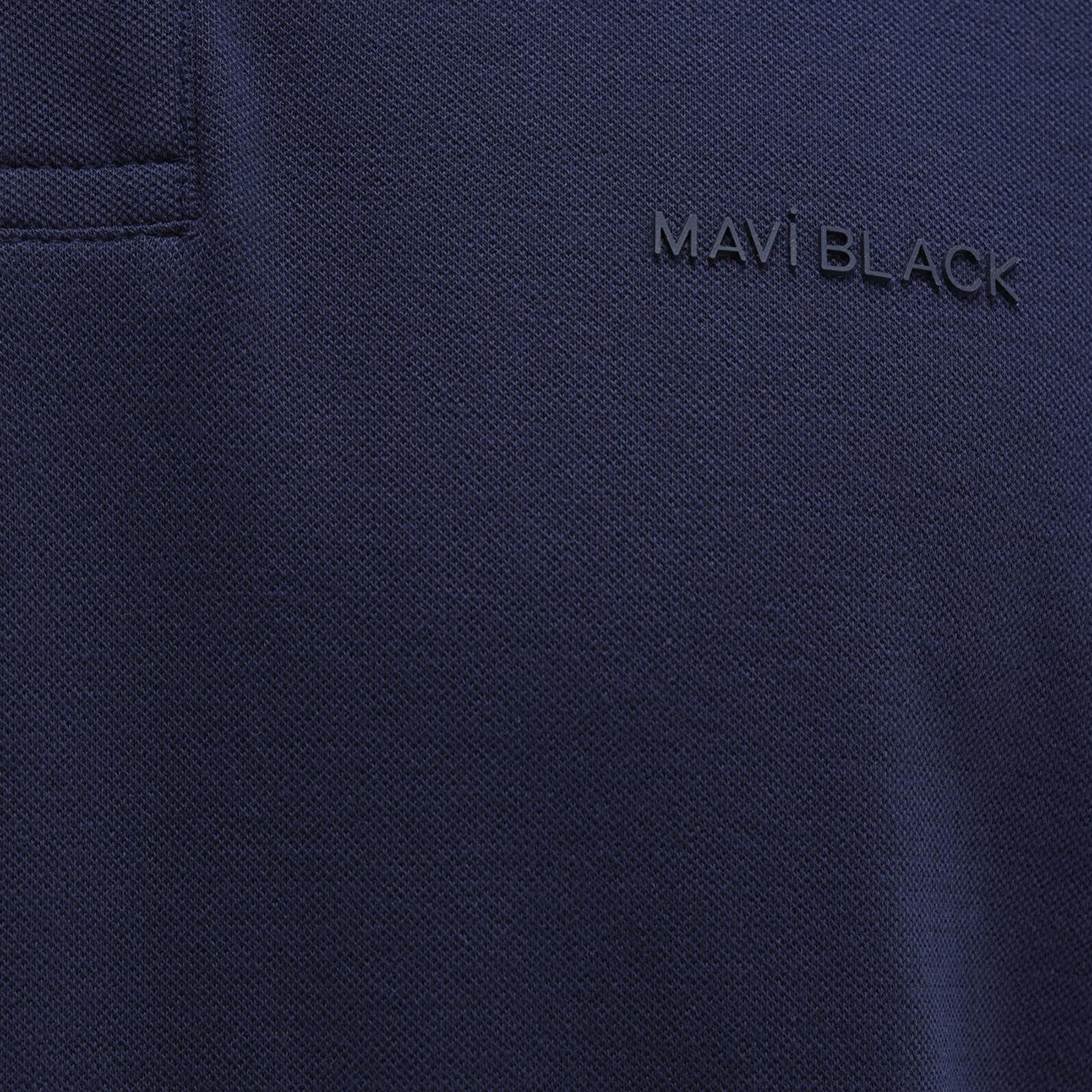 Mavi Mavi Black Lacivert Polo Tişört Regular Fit / Normal Kesim 0612875-86415