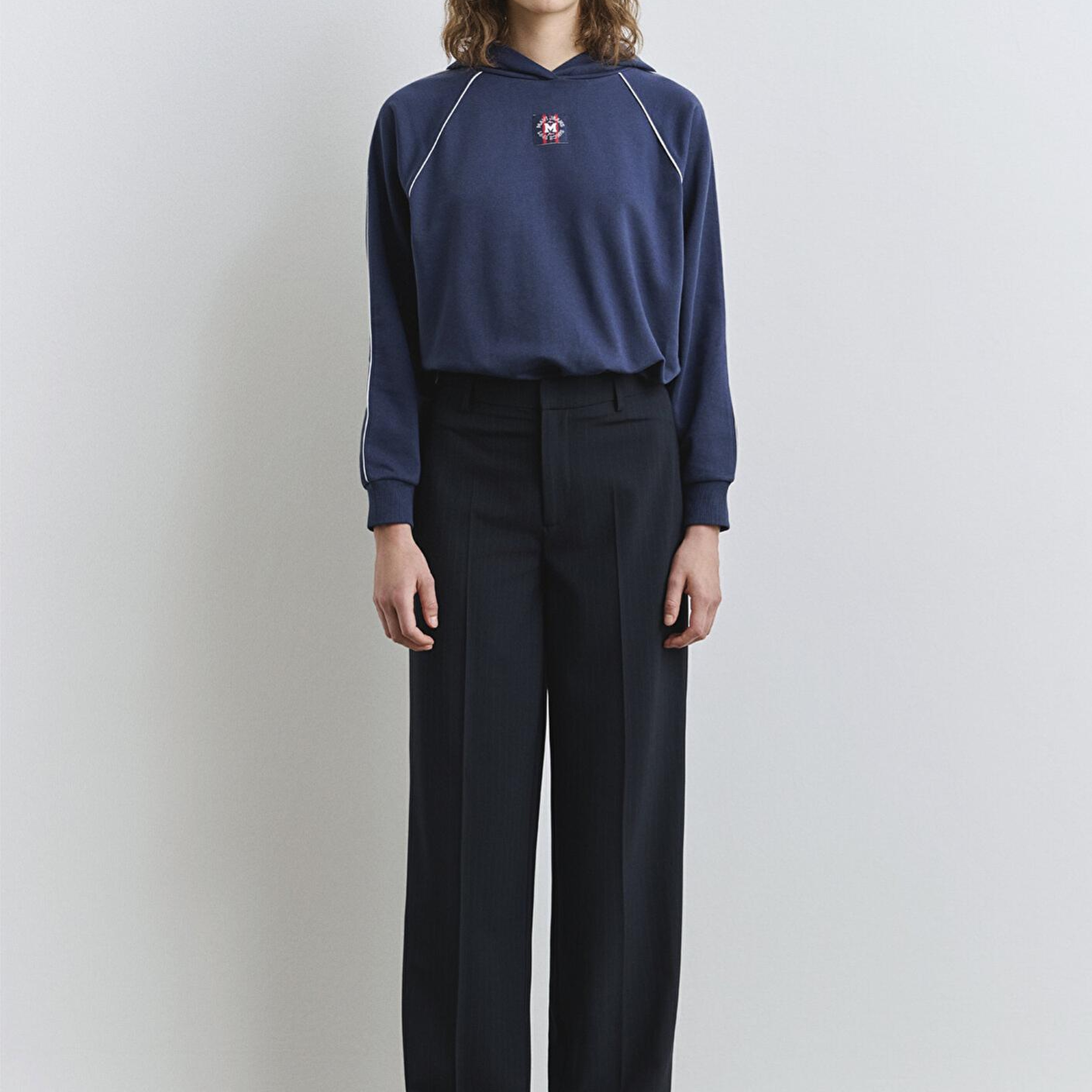 Mavi Çizgili Lacivert Pantolon 1011028-91007