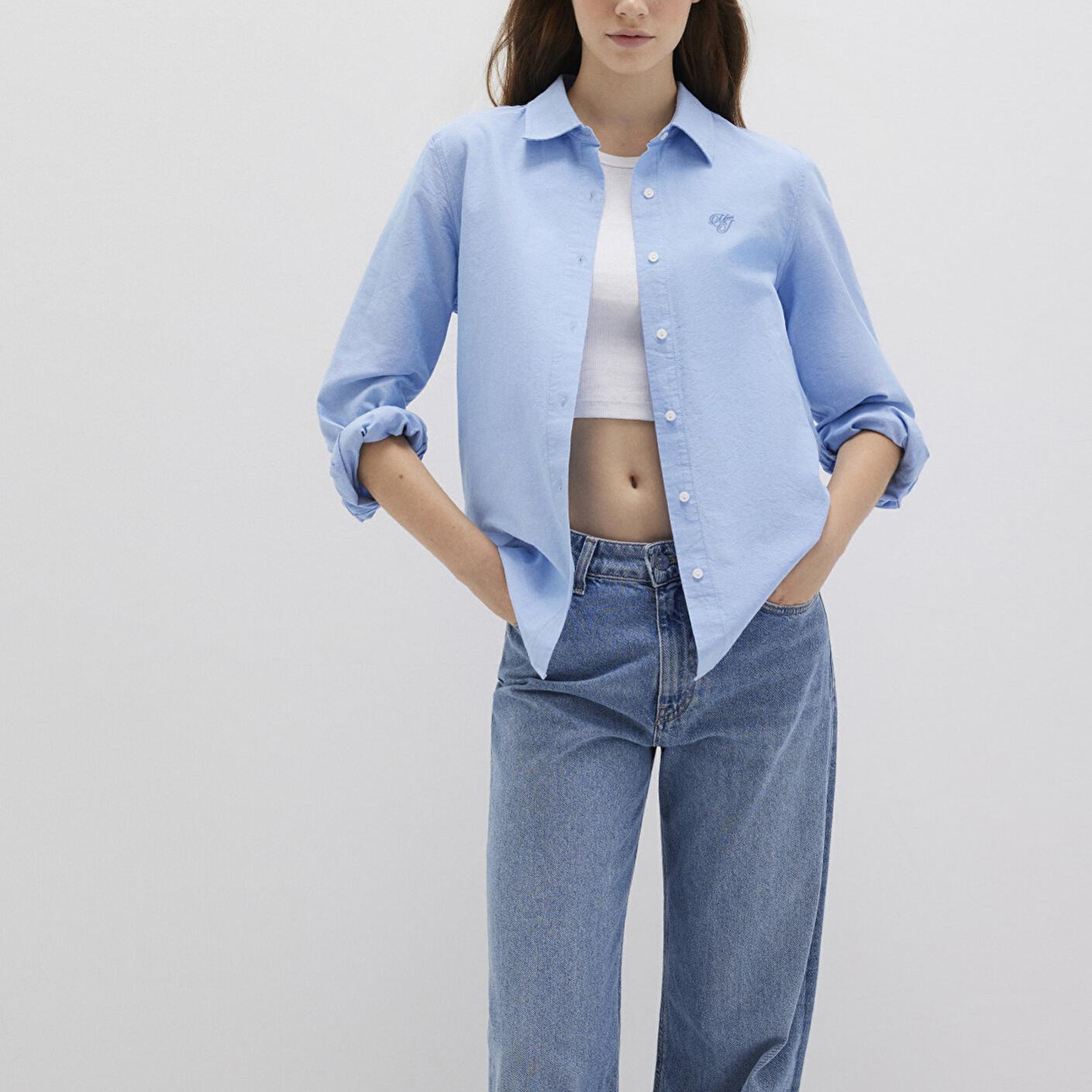 Mavi Mavi Gömlek Regular Fit / Normal Kesim 1211194-81509