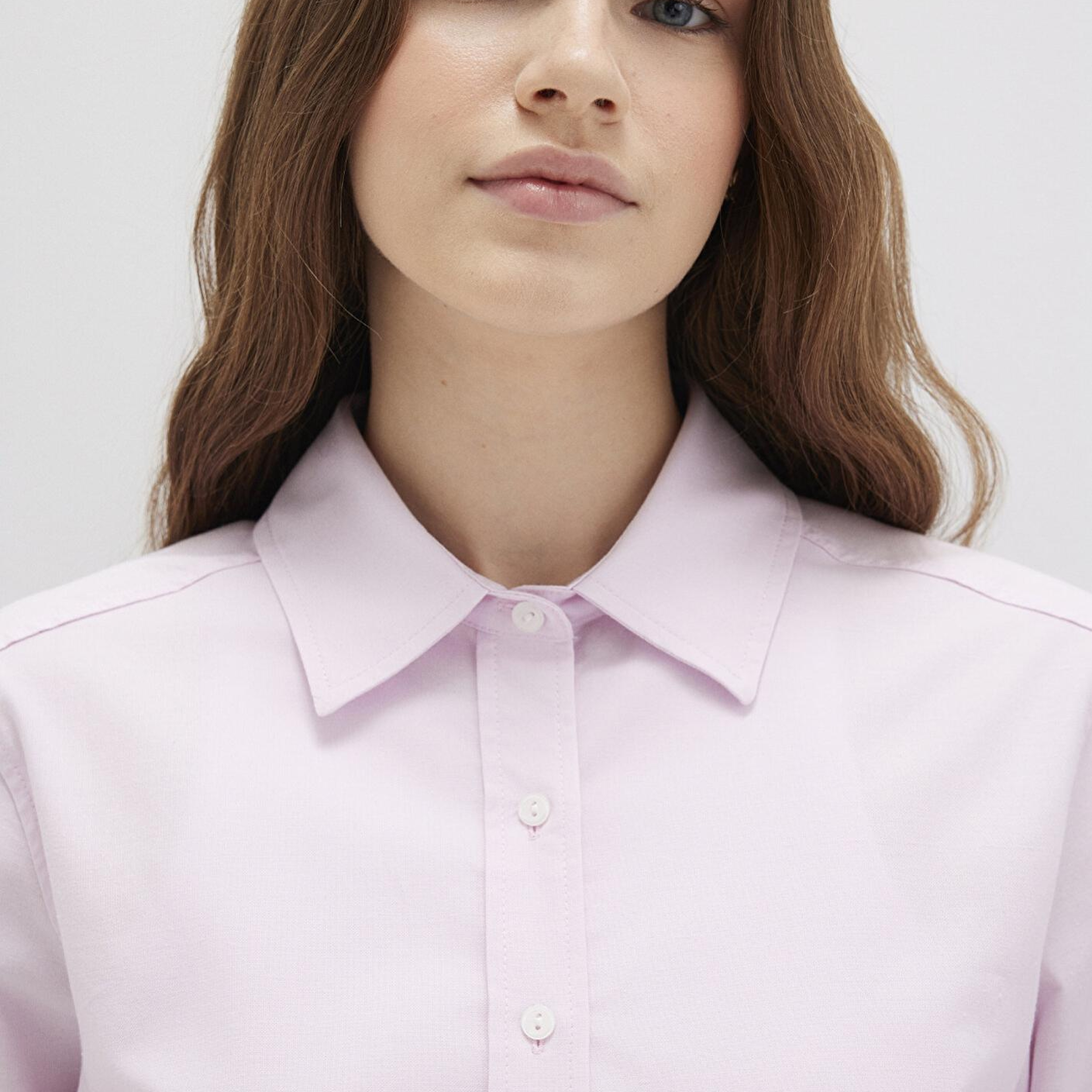 Mavi Pembe Gömlek Regular Fit / Normal Kesim 1211196-90722