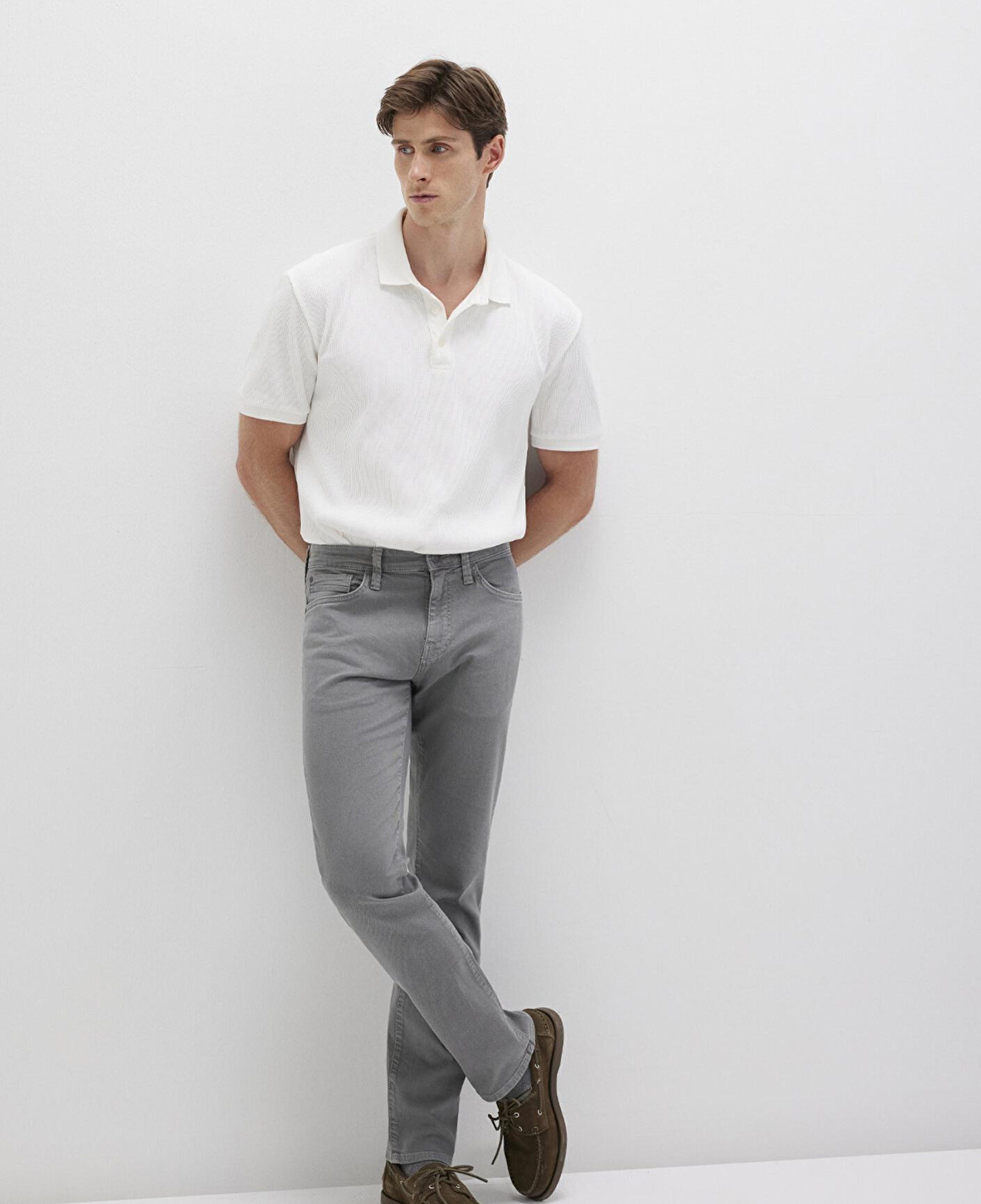 Mavi Martin Kalay Gri Comfort Gabardin Pantolon 0037831022