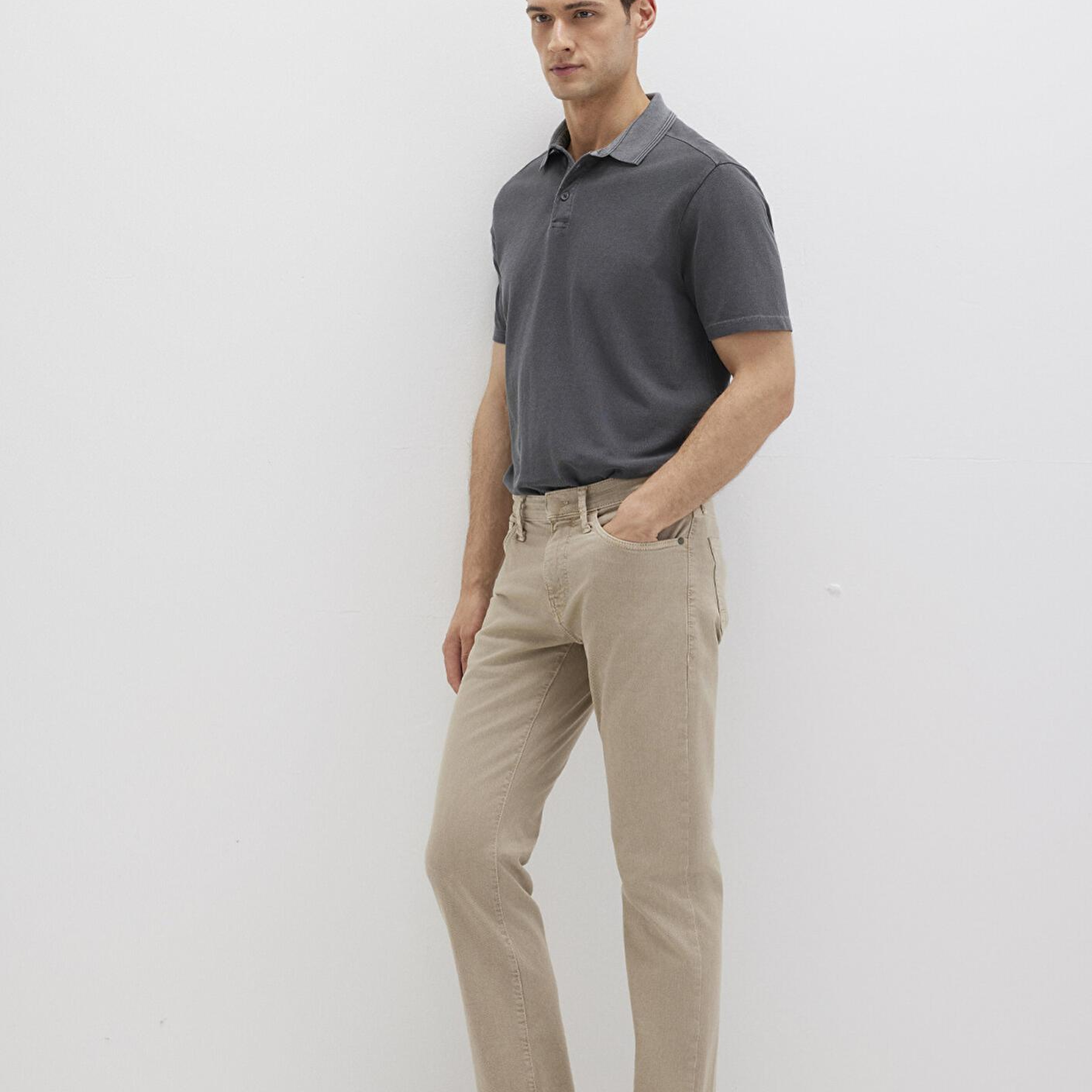 Mavi Martin Bej Comfort Gabardin Pantolon 0037886566