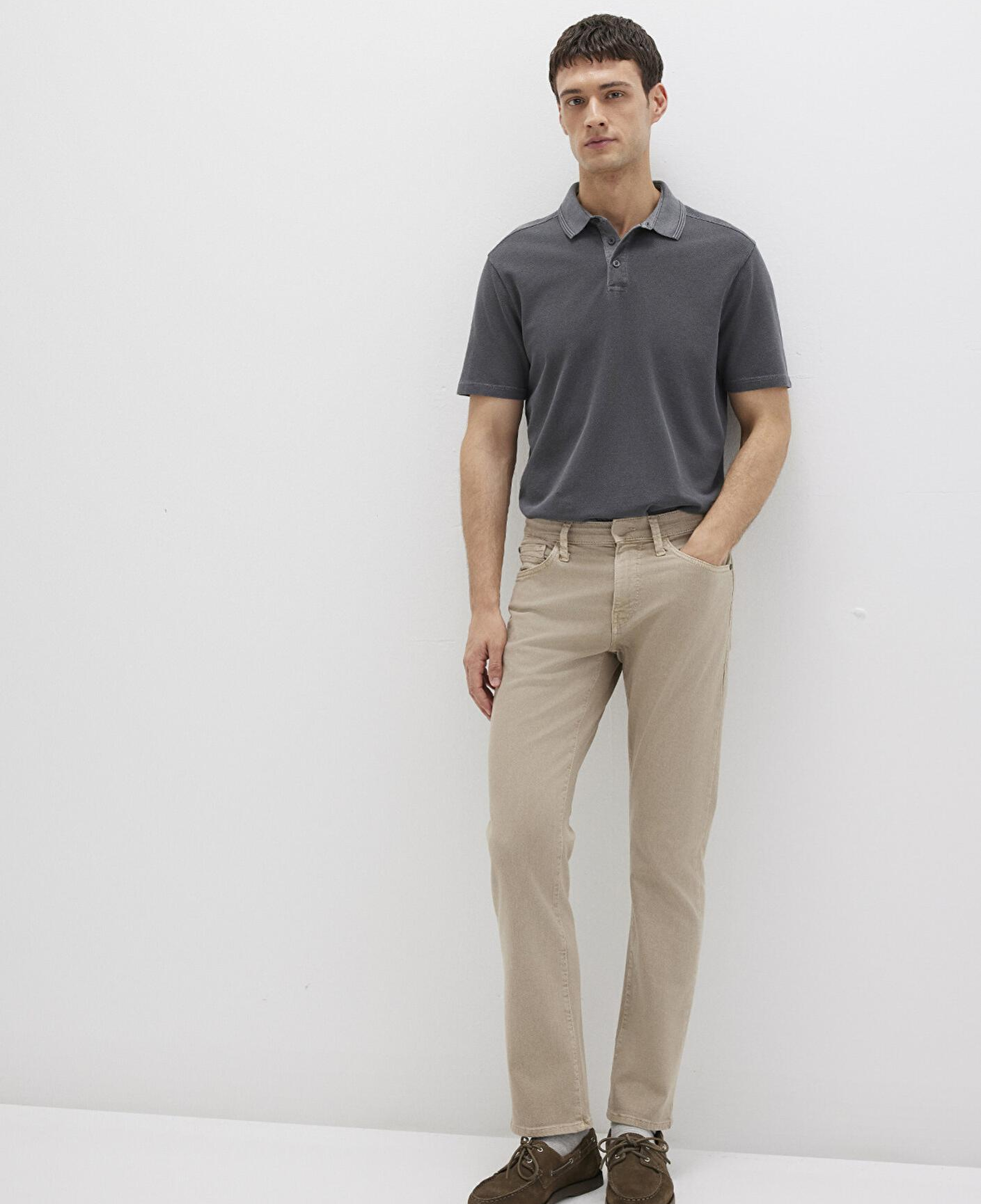 Mavi Martin Bej Comfort Gabardin Pantolon 0037886566