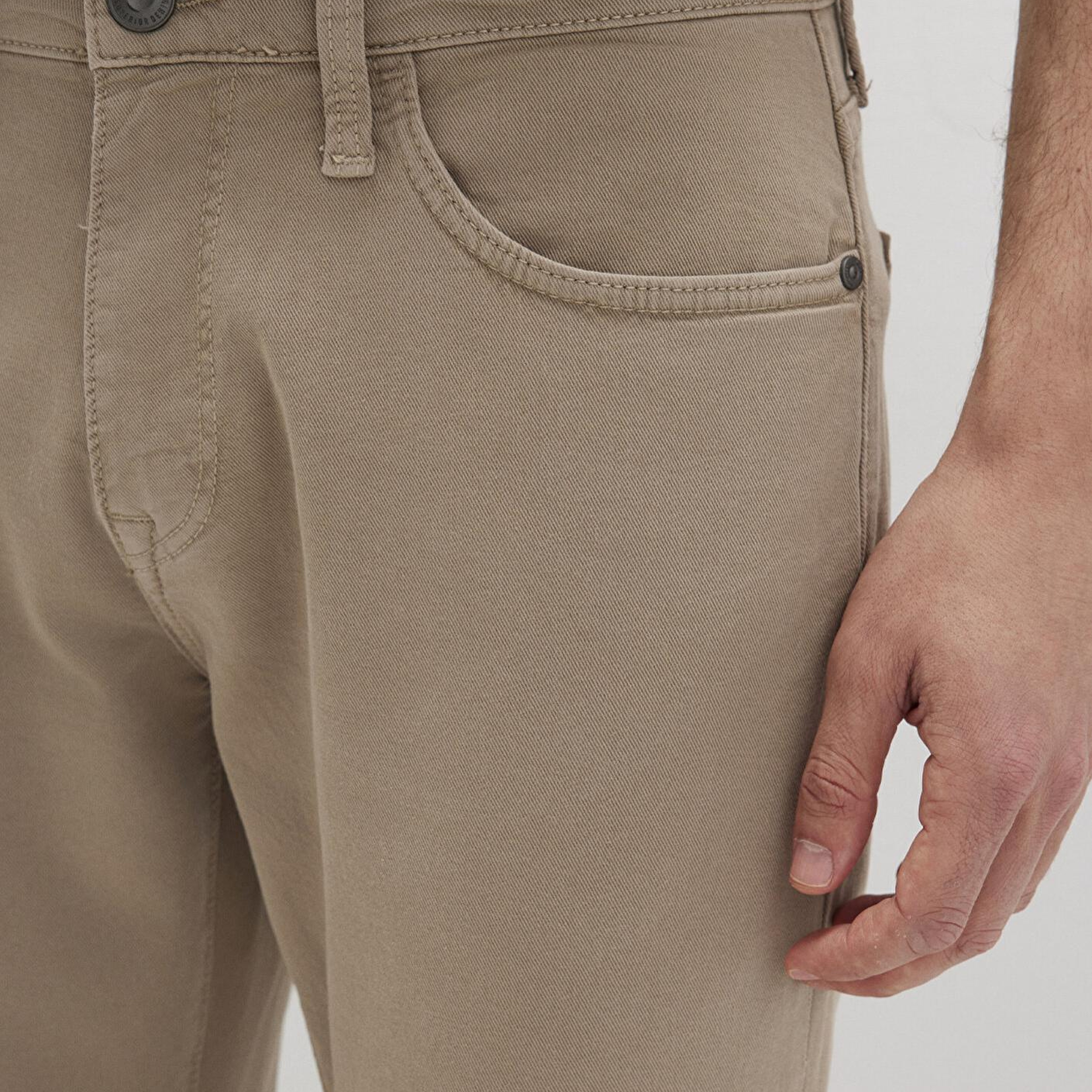 Mavi Marcus Mavi Black Bej Gabardin Pantolon 0035190689