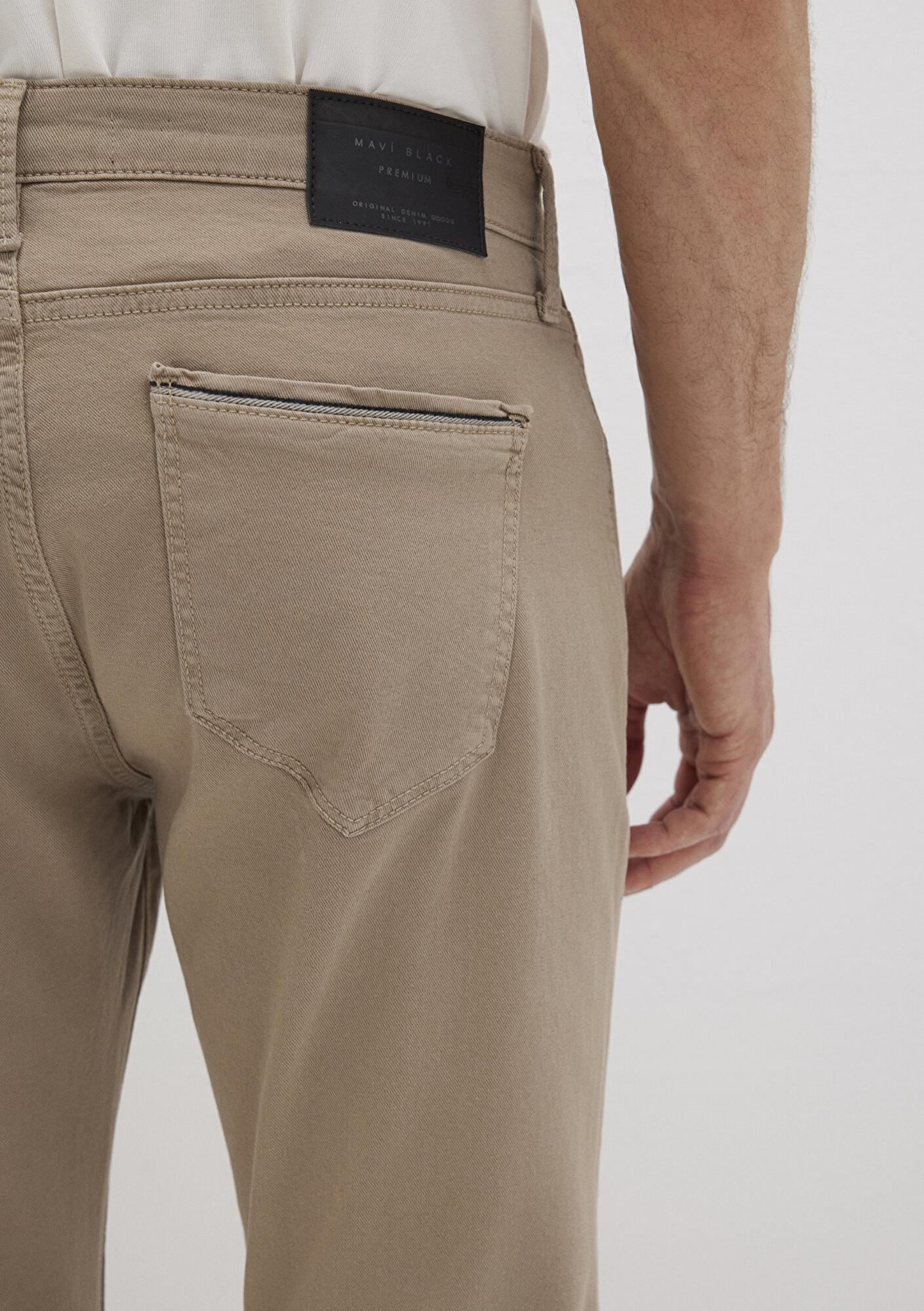 Mavi Marcus Mavi Black Bej Gabardin Pantolon 0035190689