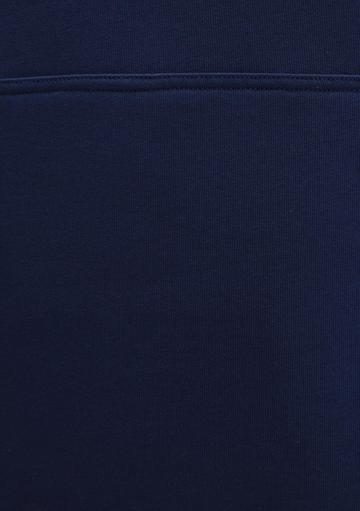 Mavi Sırt Baskılı Kapüşonlu Lacivert Sweatshirt 0S10375-89353