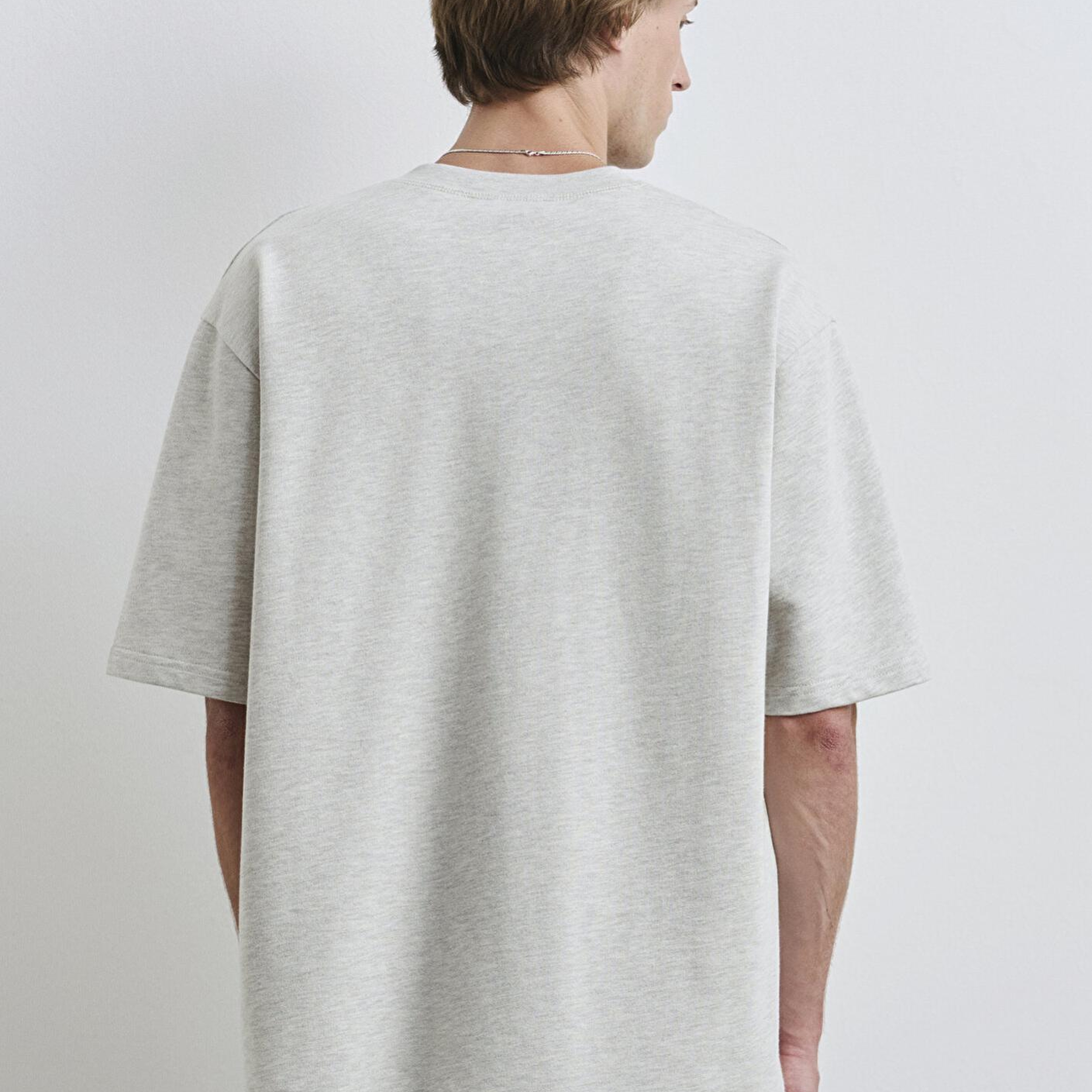 Mavi MV Baskılı Gri Tişört Relaxed Fit / Rahat Kesim 0612846-82498