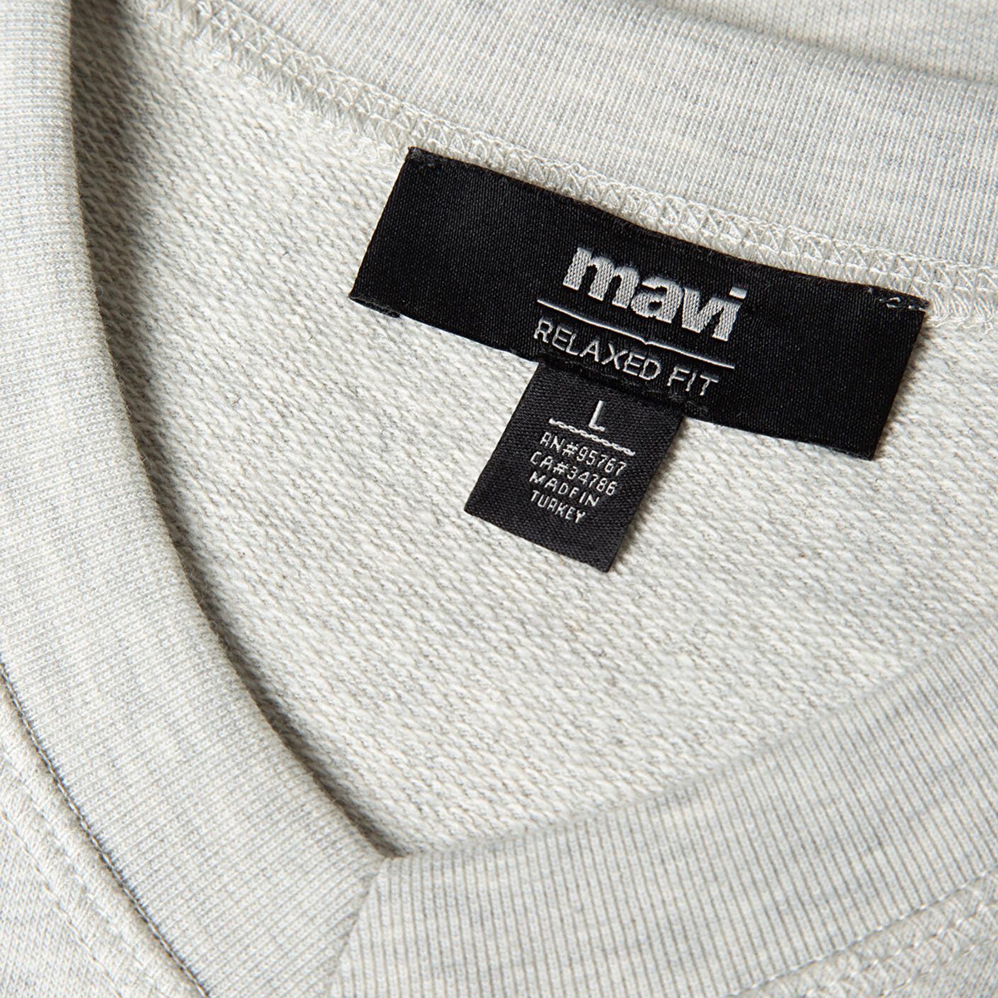 Mavi MV Baskılı Gri Tişört Relaxed Fit / Rahat Kesim 0612846-82498