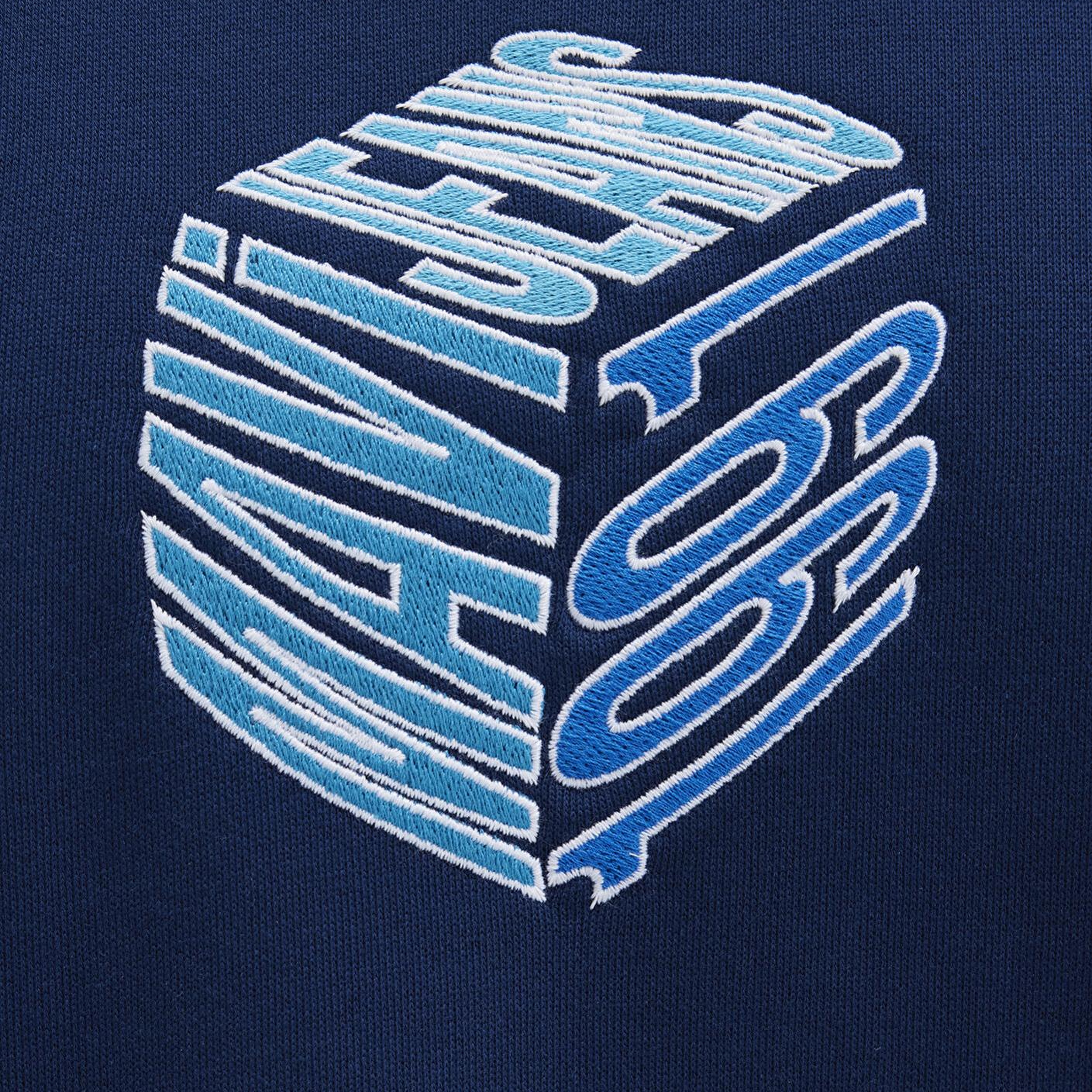 Mavi Mavi Baskılı Kapüşonlu Lacivert Sweatshirt 0S10397-89353