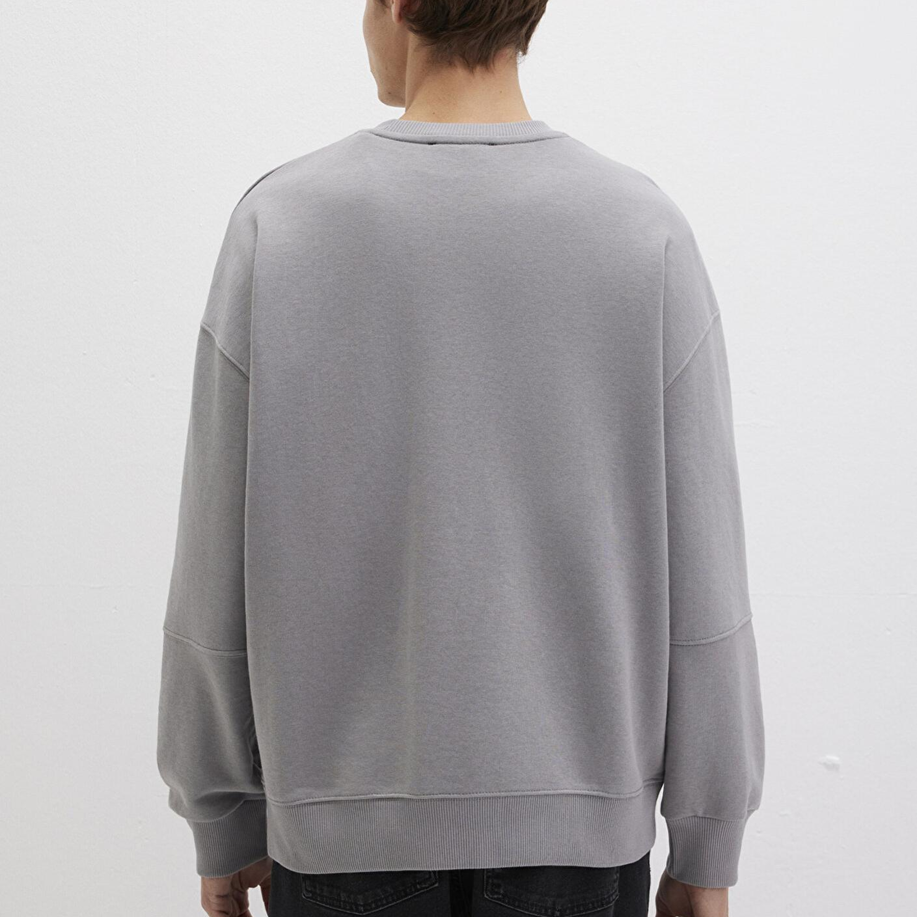 Mavi Bisiklet Yaka Gri Sweatshirt 0S10404-70076