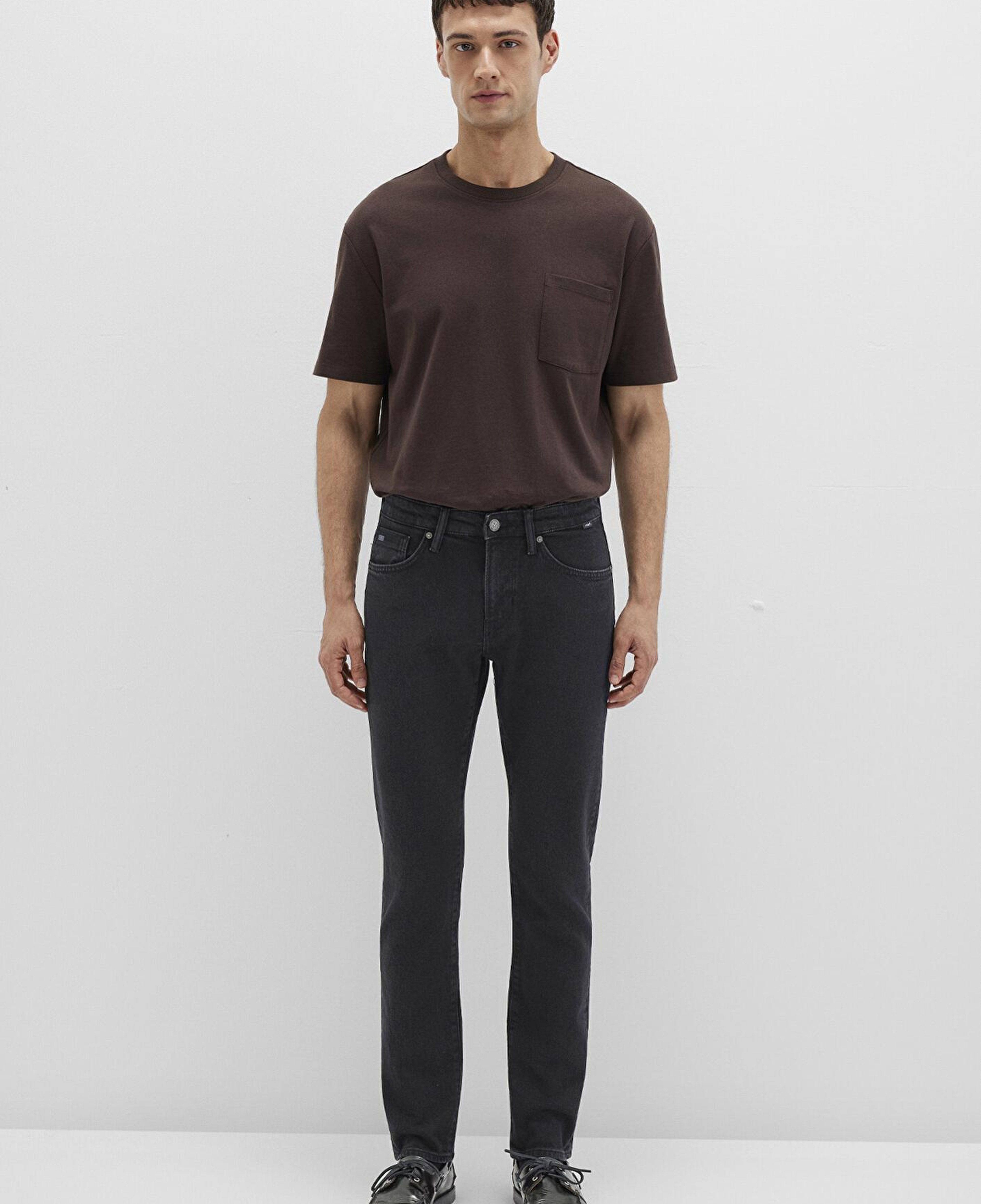 Mavi Jake Classic Denim Yıkamalı Antrasit Jean Pantolon 0042290642