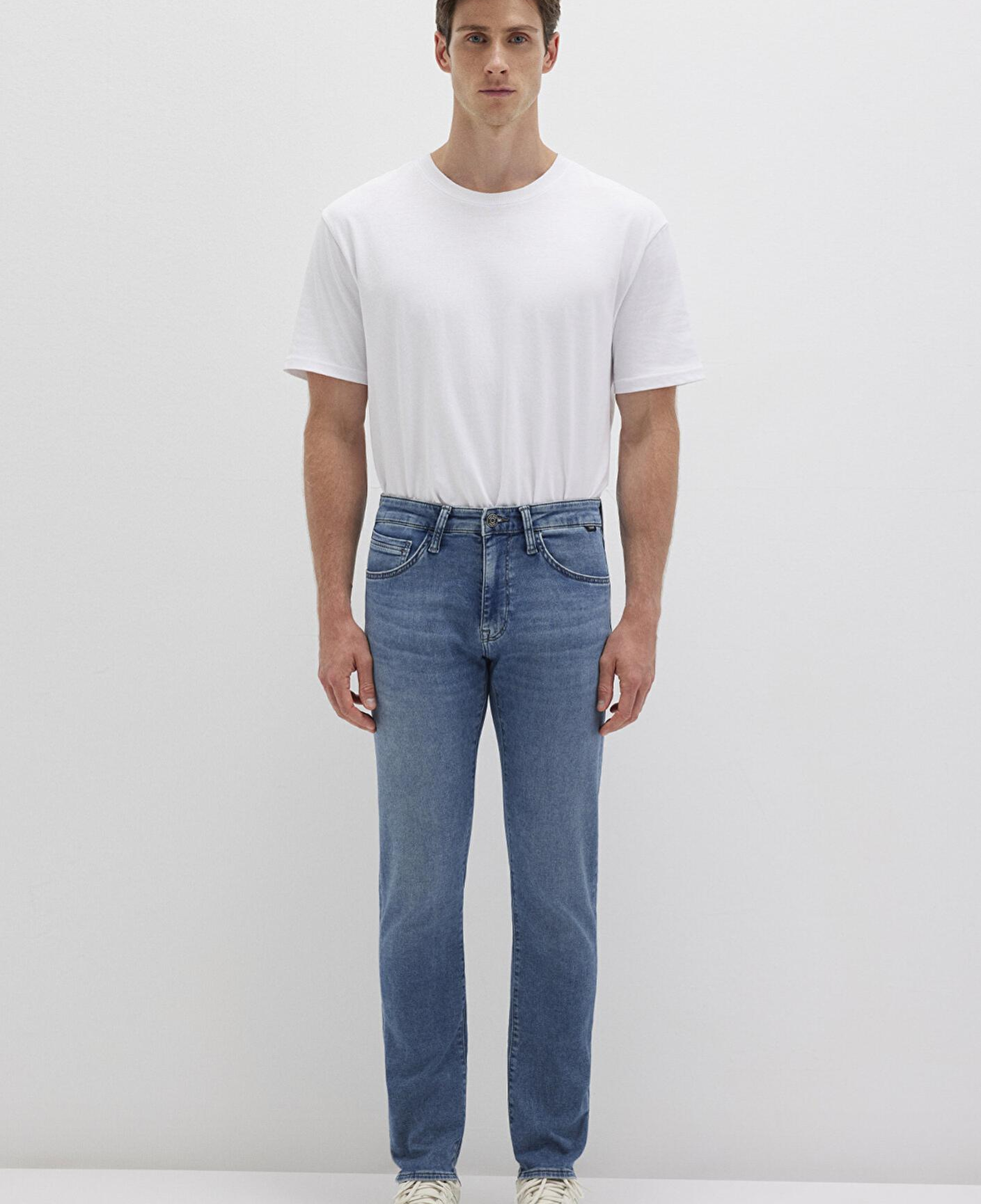 Mavi Jake Sporty Indigo Puslu Jean Pantolon 0042290651