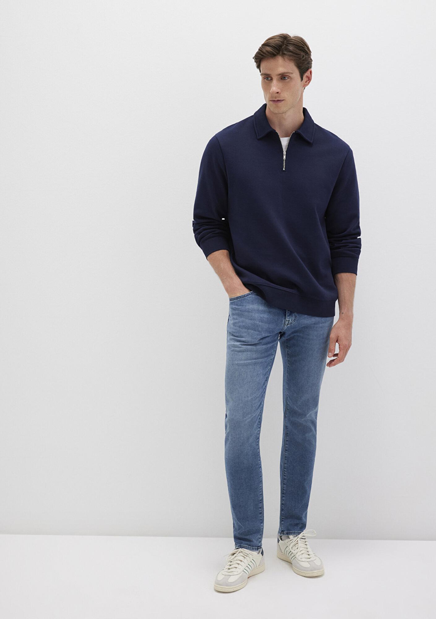 Mavi Jake Sporty Indigo Puslu Jean Pantolon 0042290651