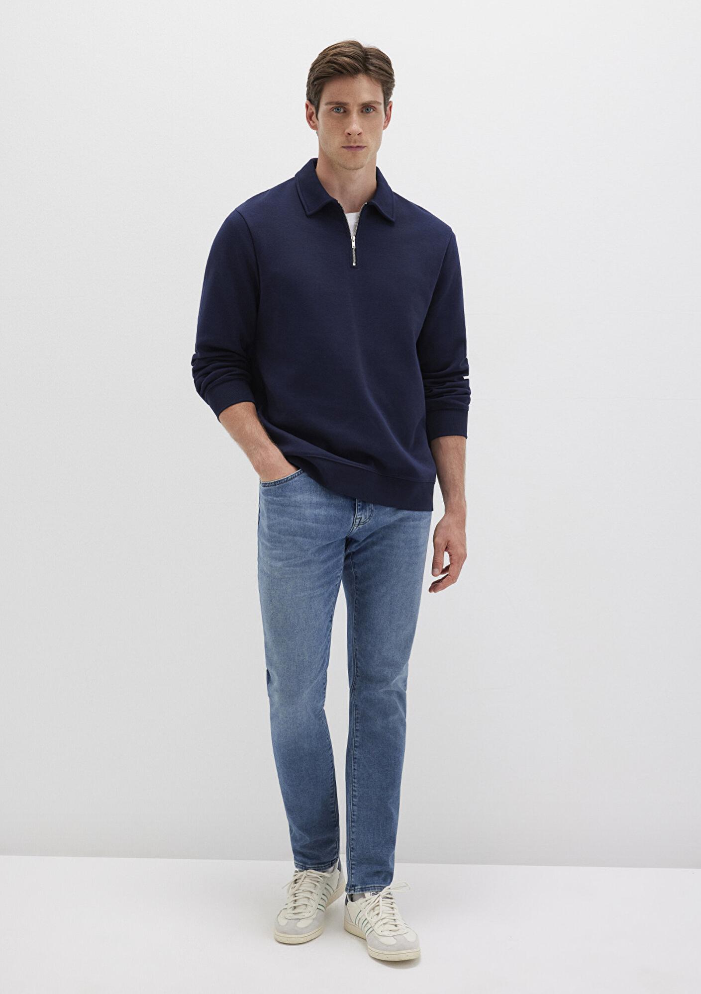 Mavi Jake Sporty Indigo Puslu Jean Pantolon 0042290651