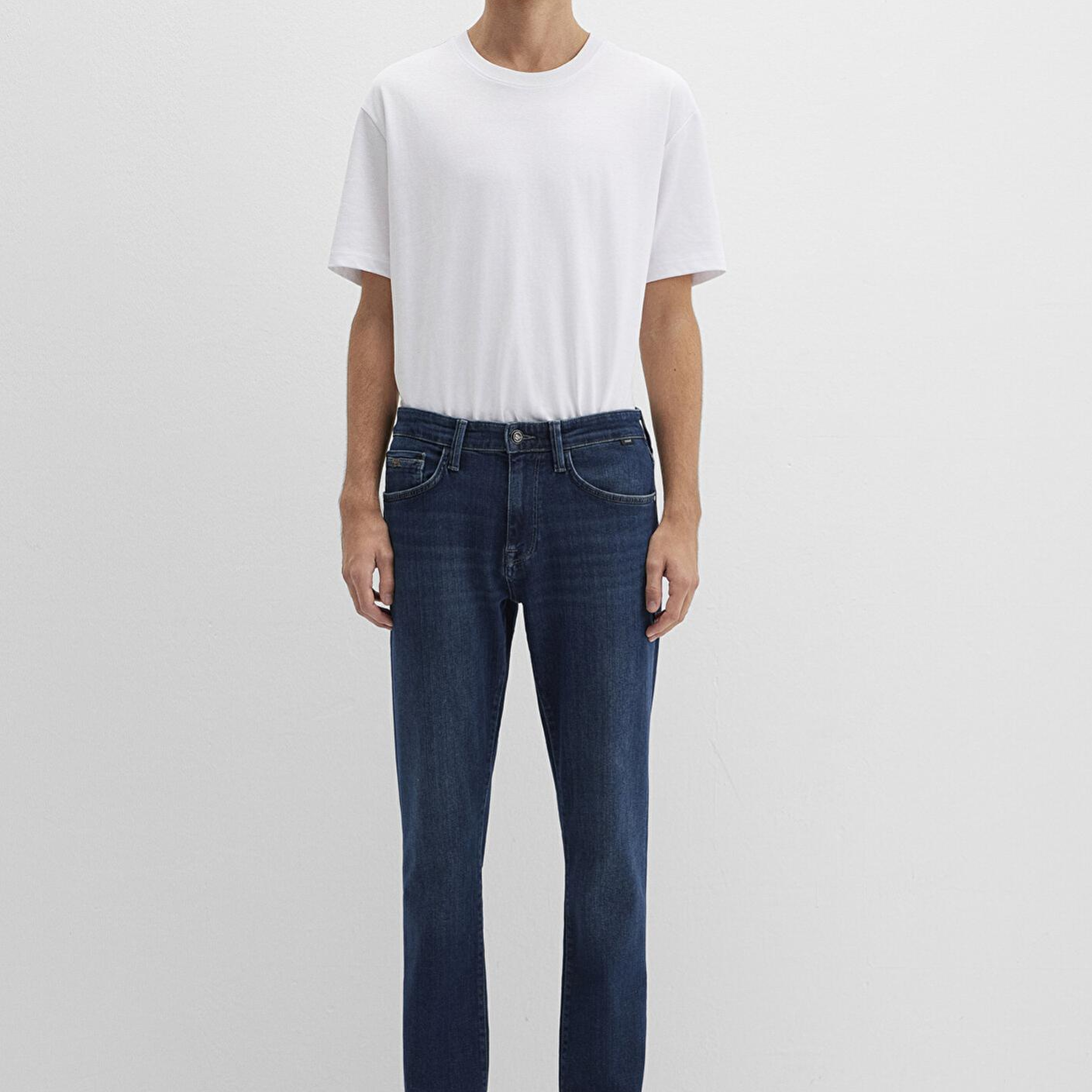 Mavi Marcus Lux Black Gölgeli Gece Mavisi Jean Pantolon 0035190824