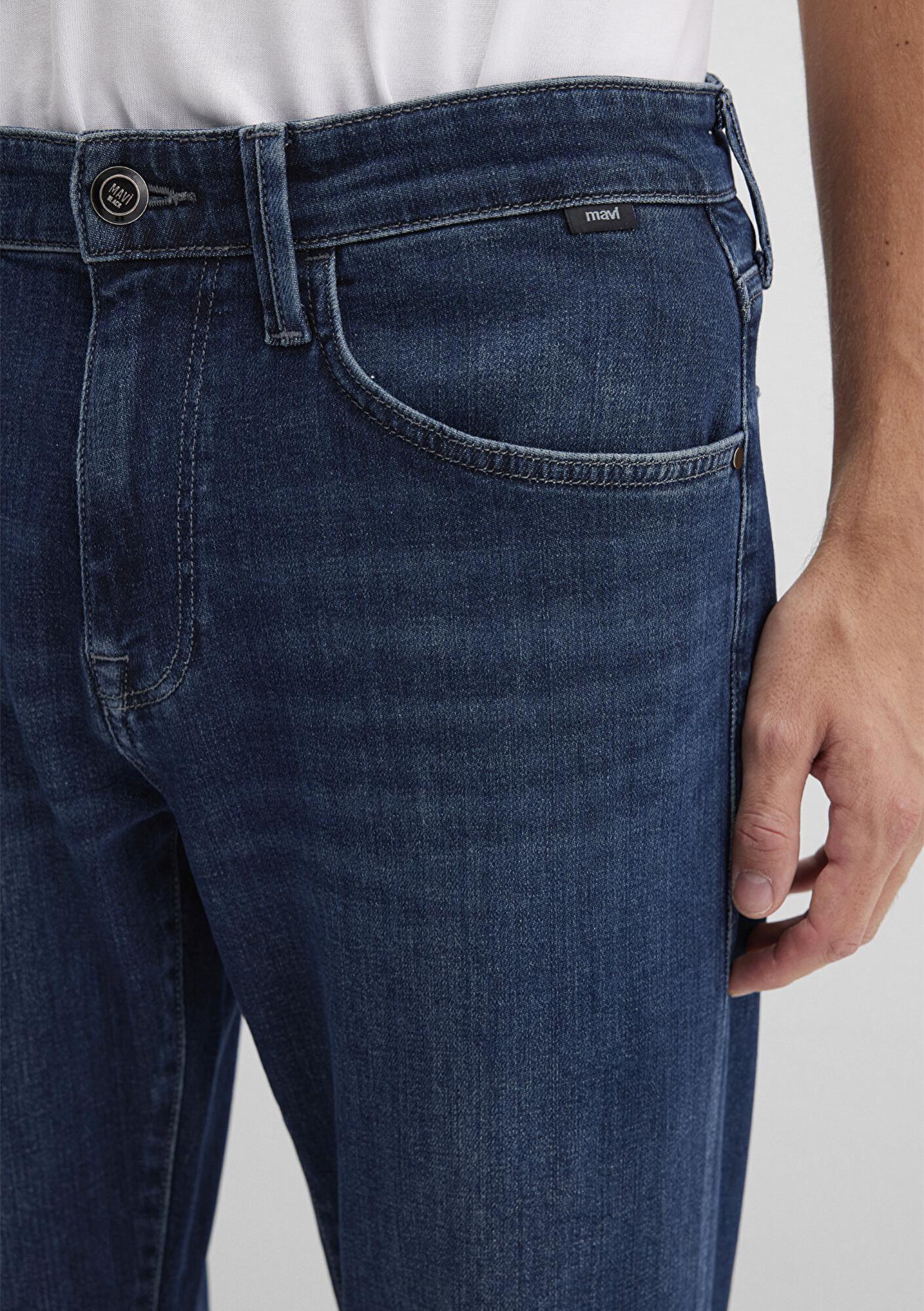 Mavi Marcus Lux Black Gölgeli Gece Mavisi Jean Pantolon 0035190824