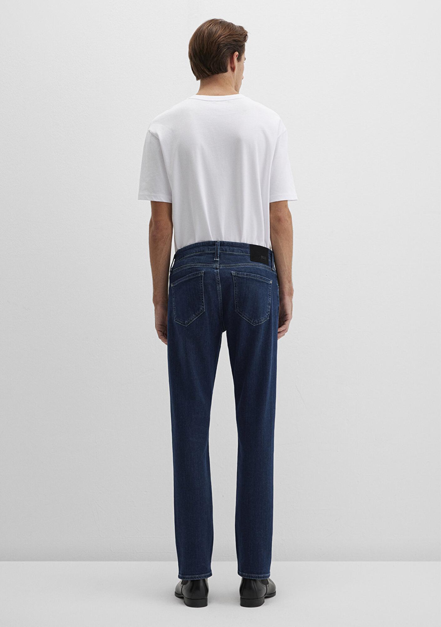 Mavi Marcus Lux Black Gölgeli Gece Mavisi Jean Pantolon 0035190824