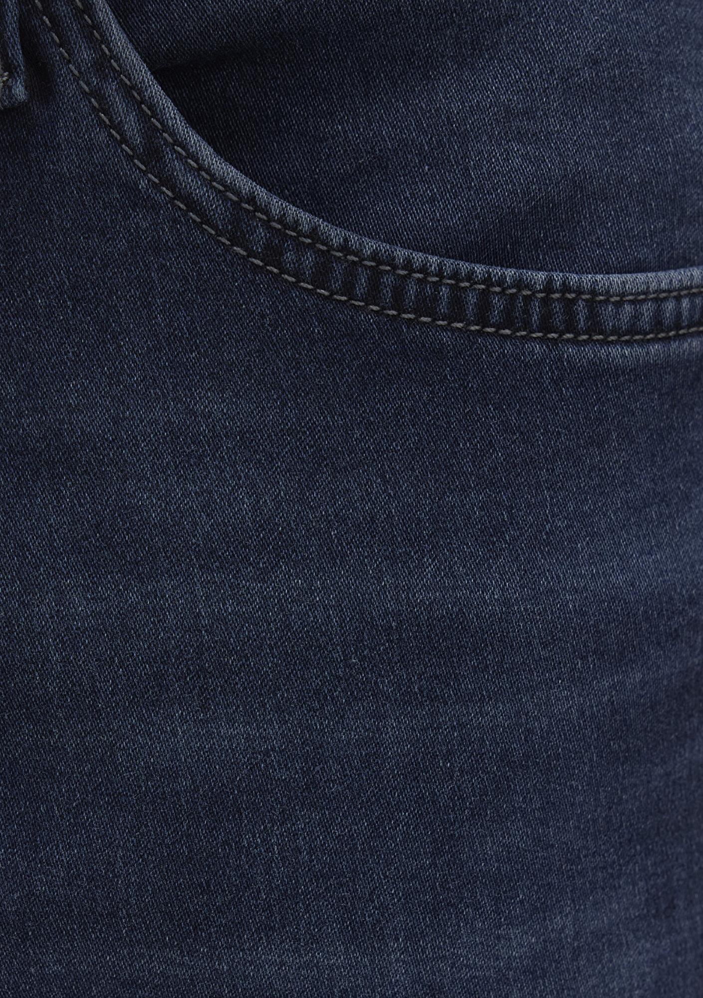 Mavi Marcus Sporty Puslu Mürekkep Mavi Jean Pantolon 0035190650