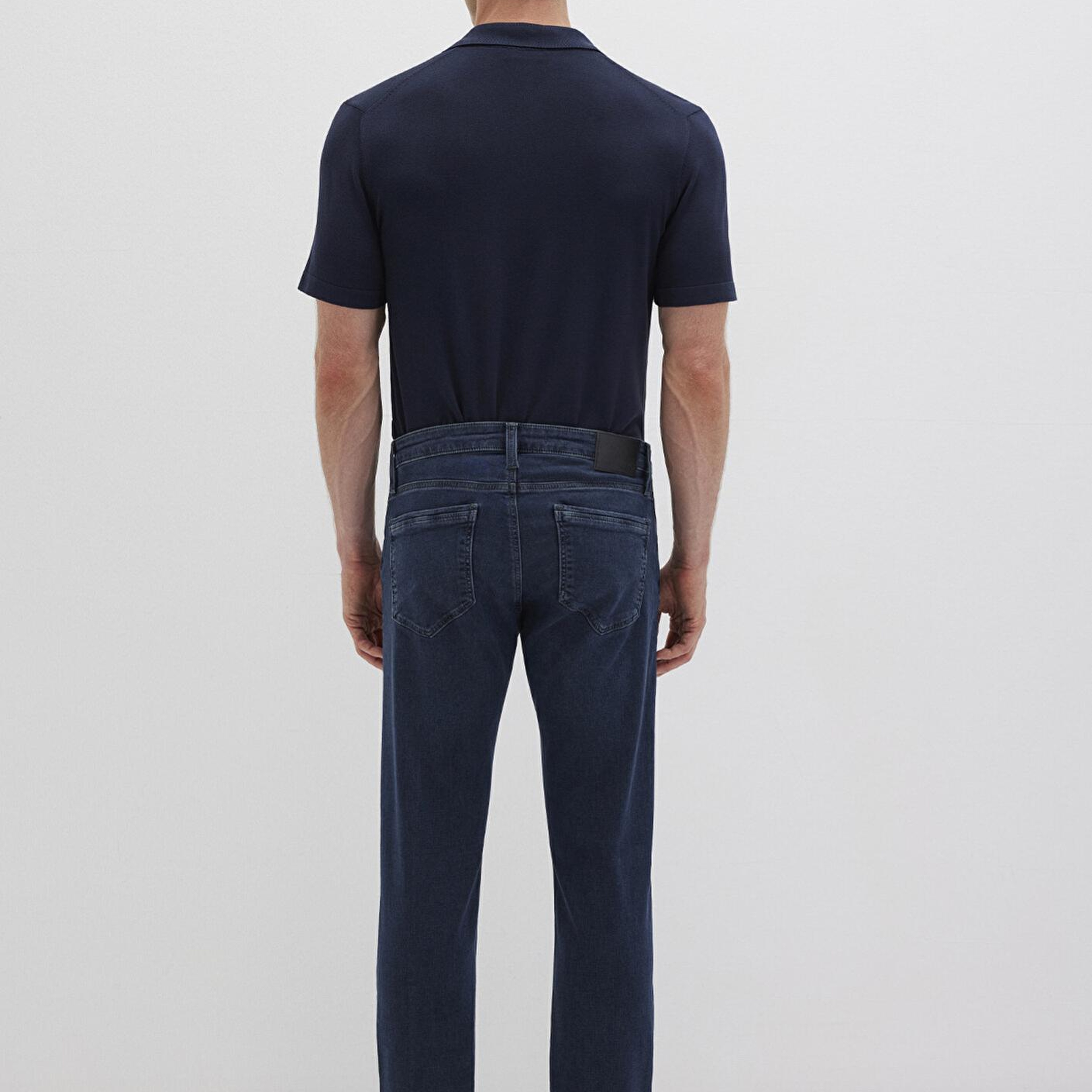 Mavi Marcus Sporty Puslu Mürekkep Mavi Jean Pantolon 0035190650