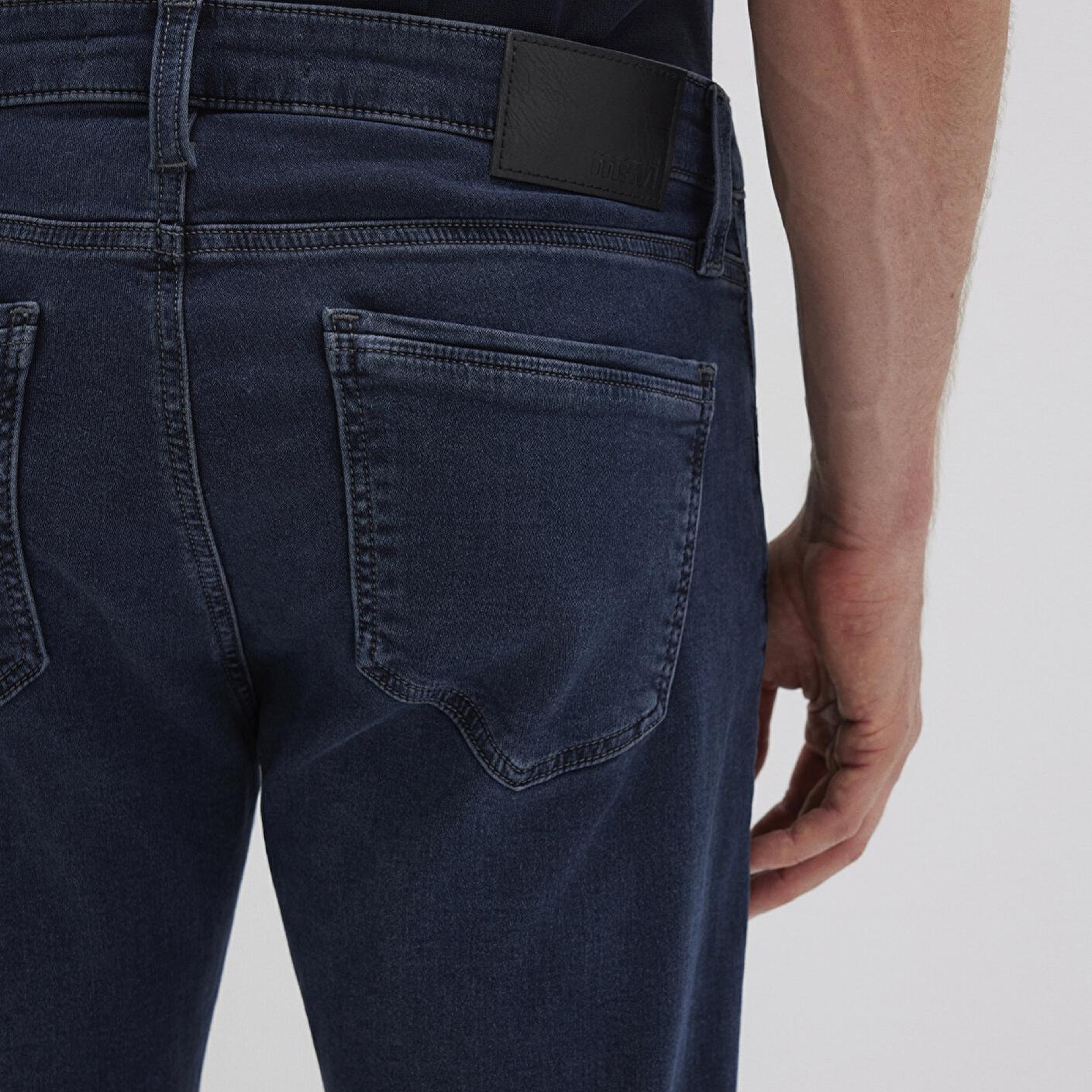 Mavi Marcus Sporty Puslu Mürekkep Mavi Jean Pantolon 0035190650