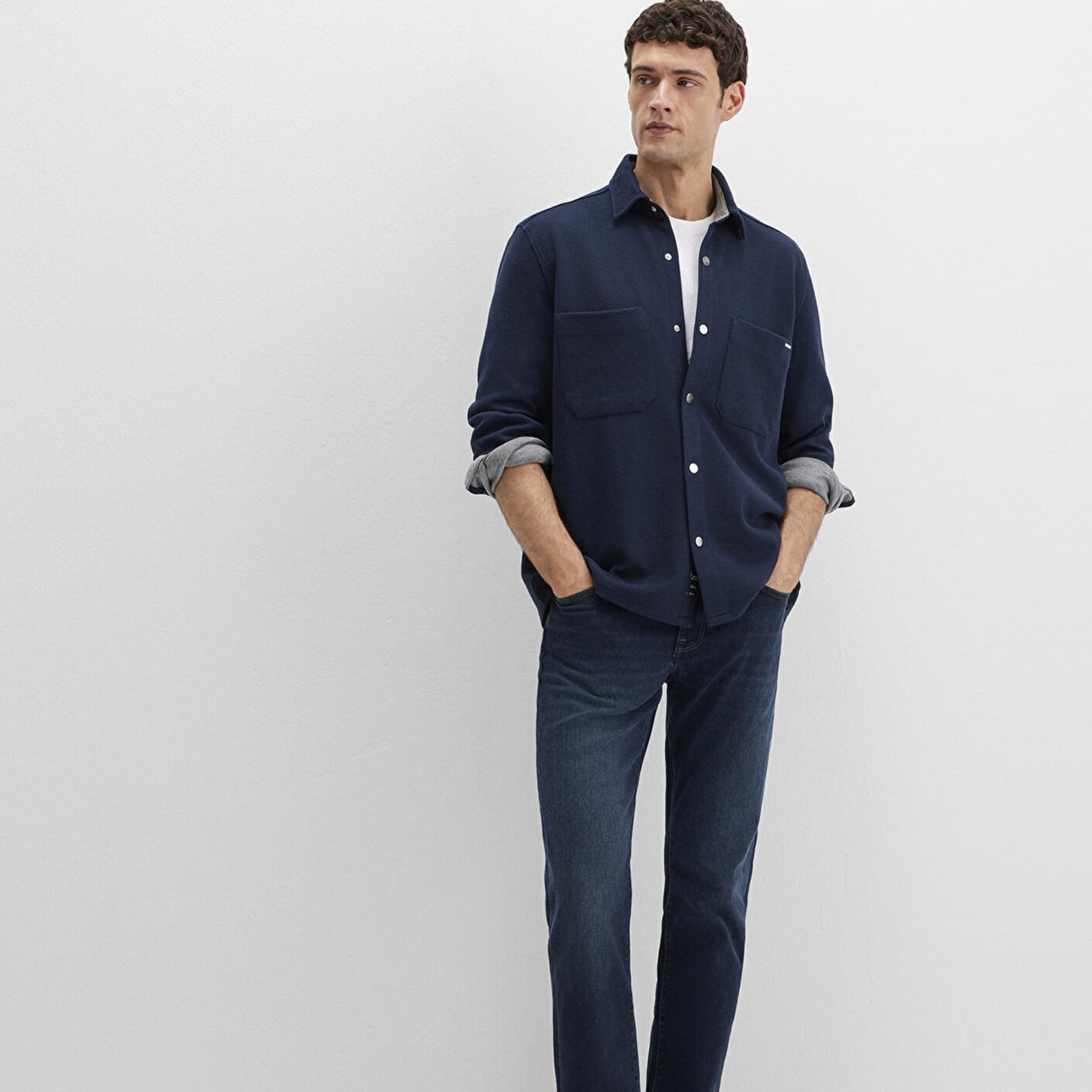 Mavi Hunter Lux Black Puslu Koyu Mavi Jean Pantolon 0020290825