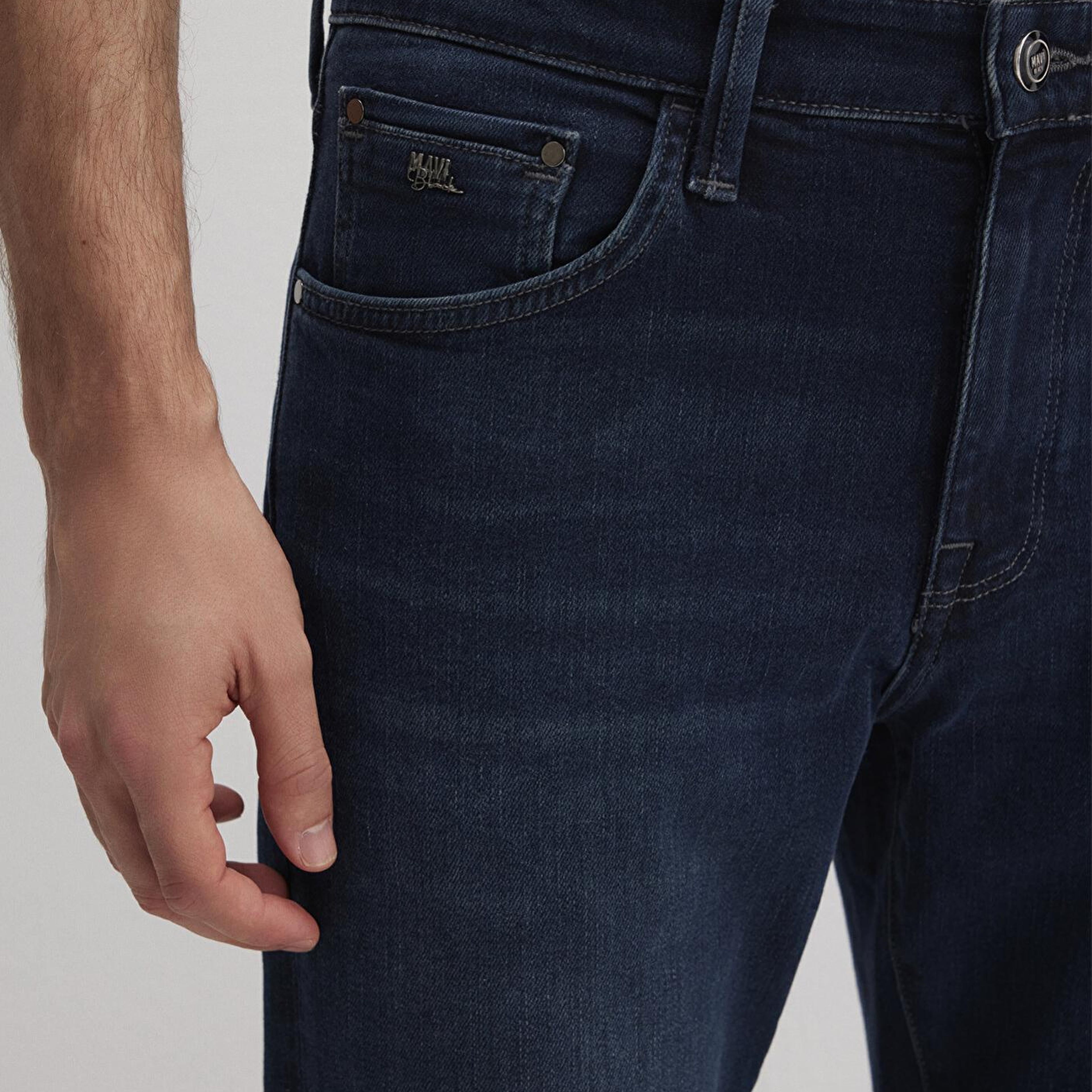 Mavi Hunter Lux Black Puslu Koyu Mavi Jean Pantolon 0020290825