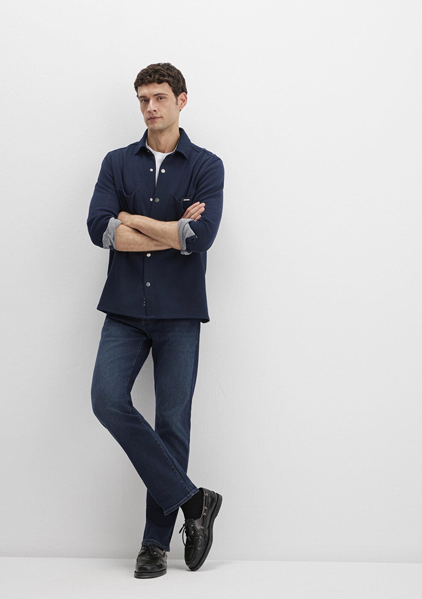 Mavi Hunter Lux Black Puslu Koyu Mavi Jean Pantolon 0020290825