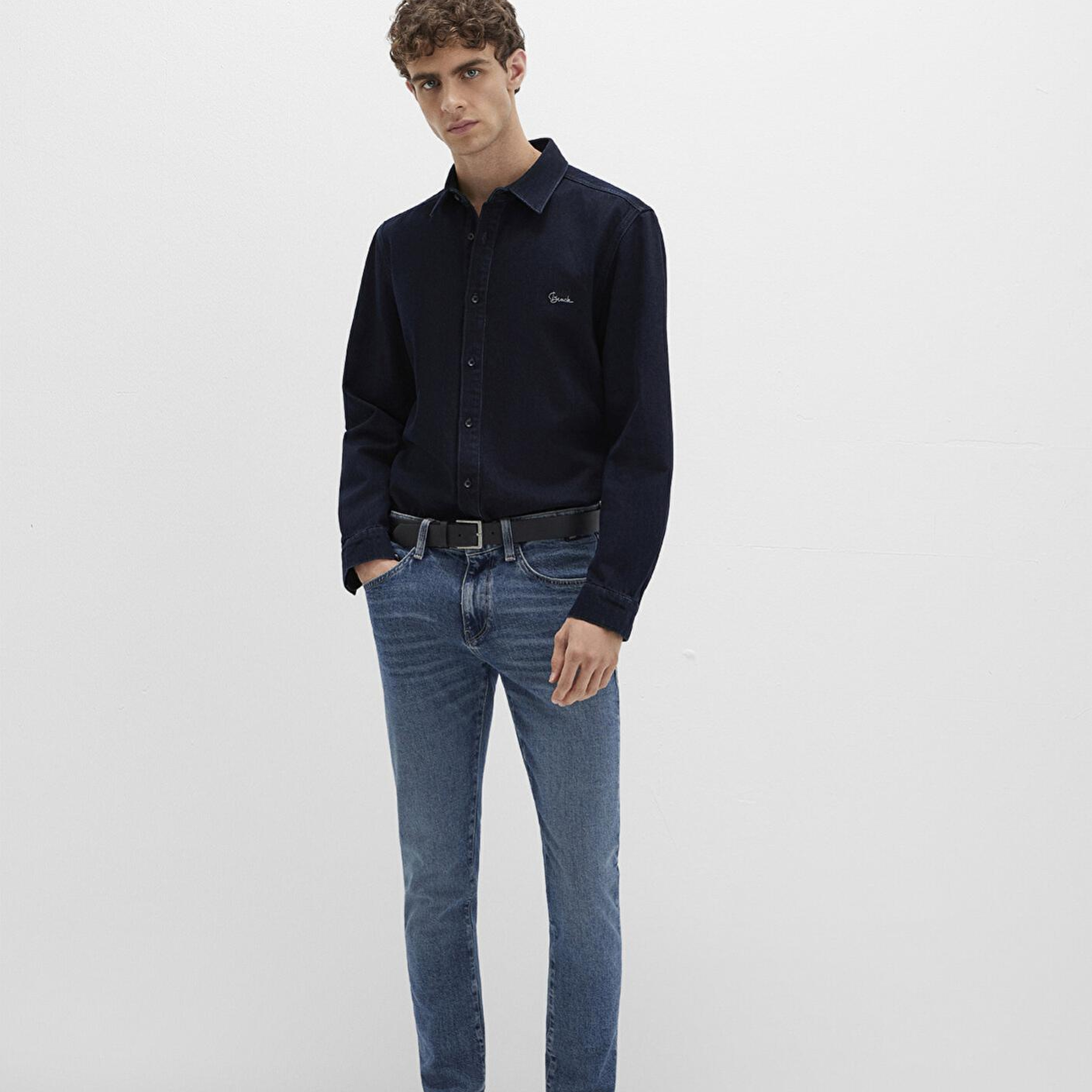 Mavi Kvnç Mavi Black Puslu Mavi Jean Pantolon 001070-90983