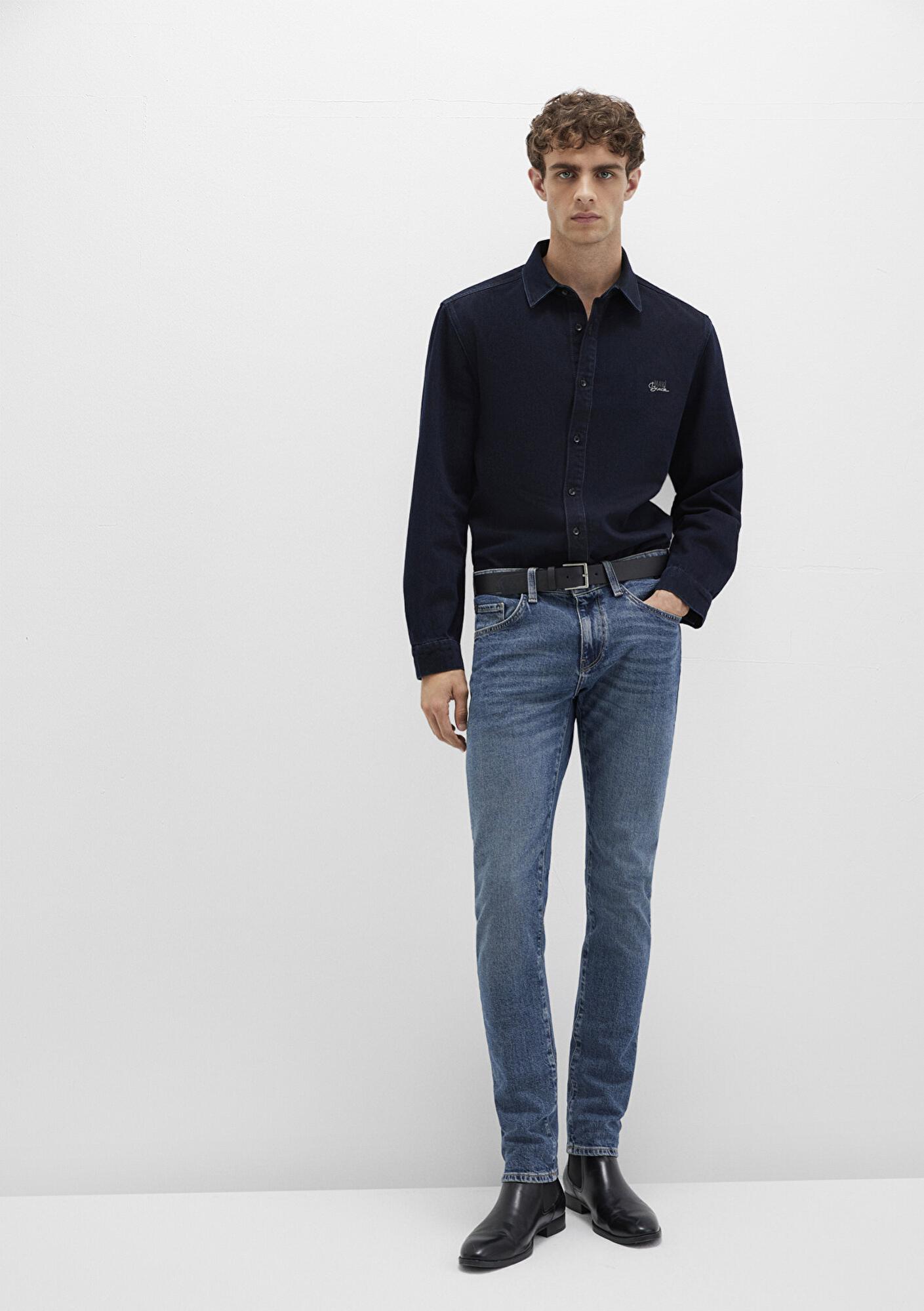 Mavi Kvnç Mavi Black Puslu Mavi Jean Pantolon 001070-90983