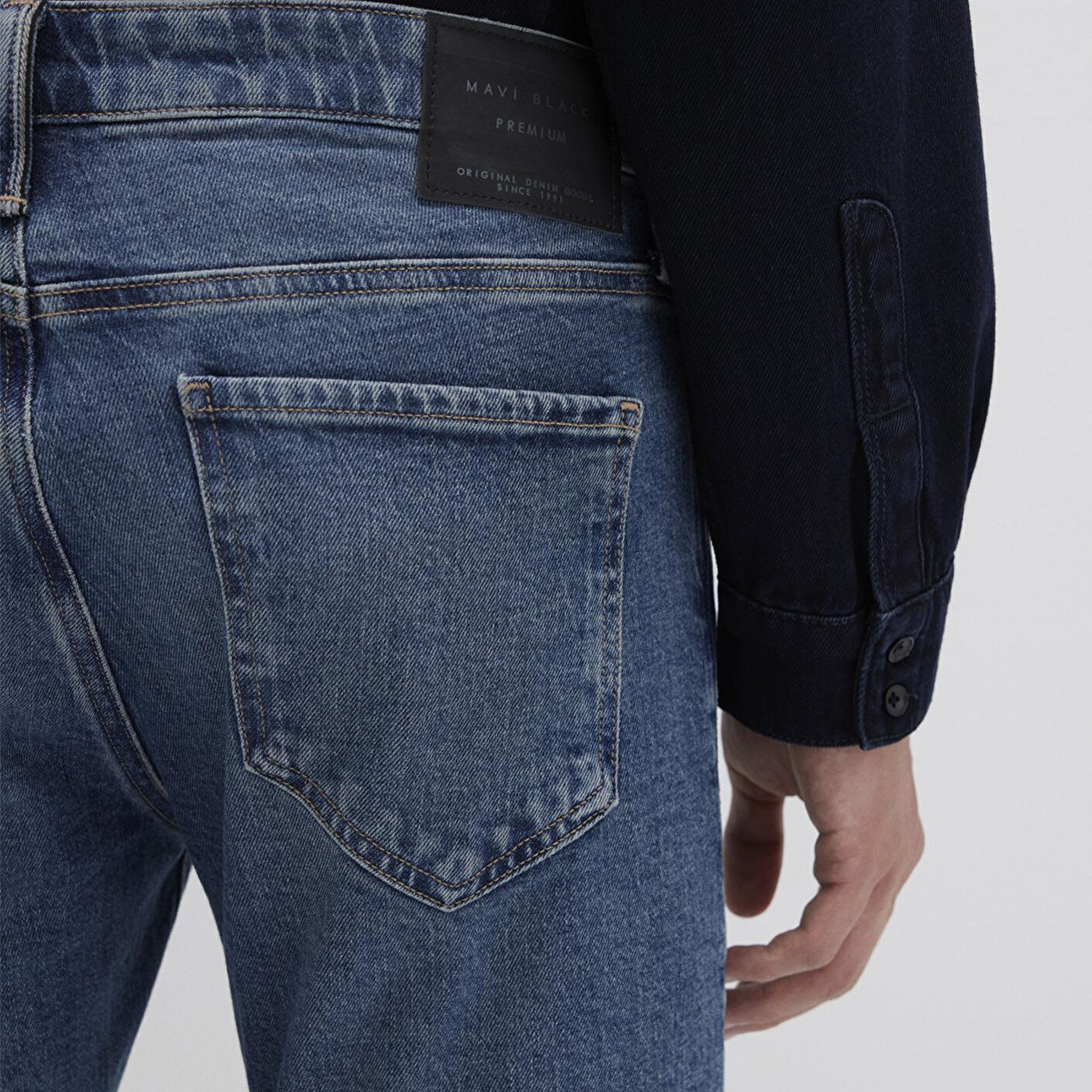 Mavi Kvnç Mavi Black Puslu Mavi Jean Pantolon 001070-90983