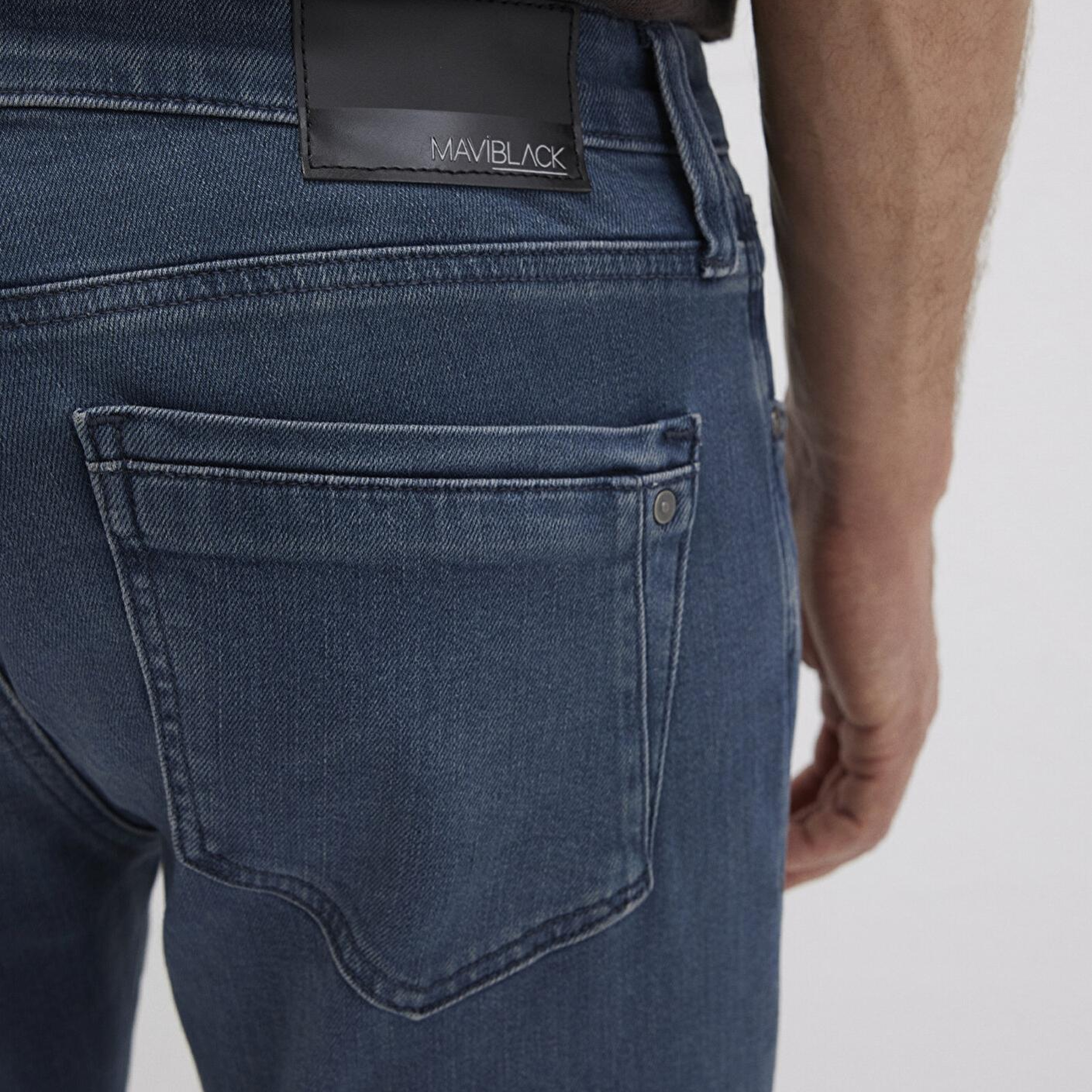 Mavi James Mavi Black Puslu Mürekkep Mavi Jean Pantolon 0042490667