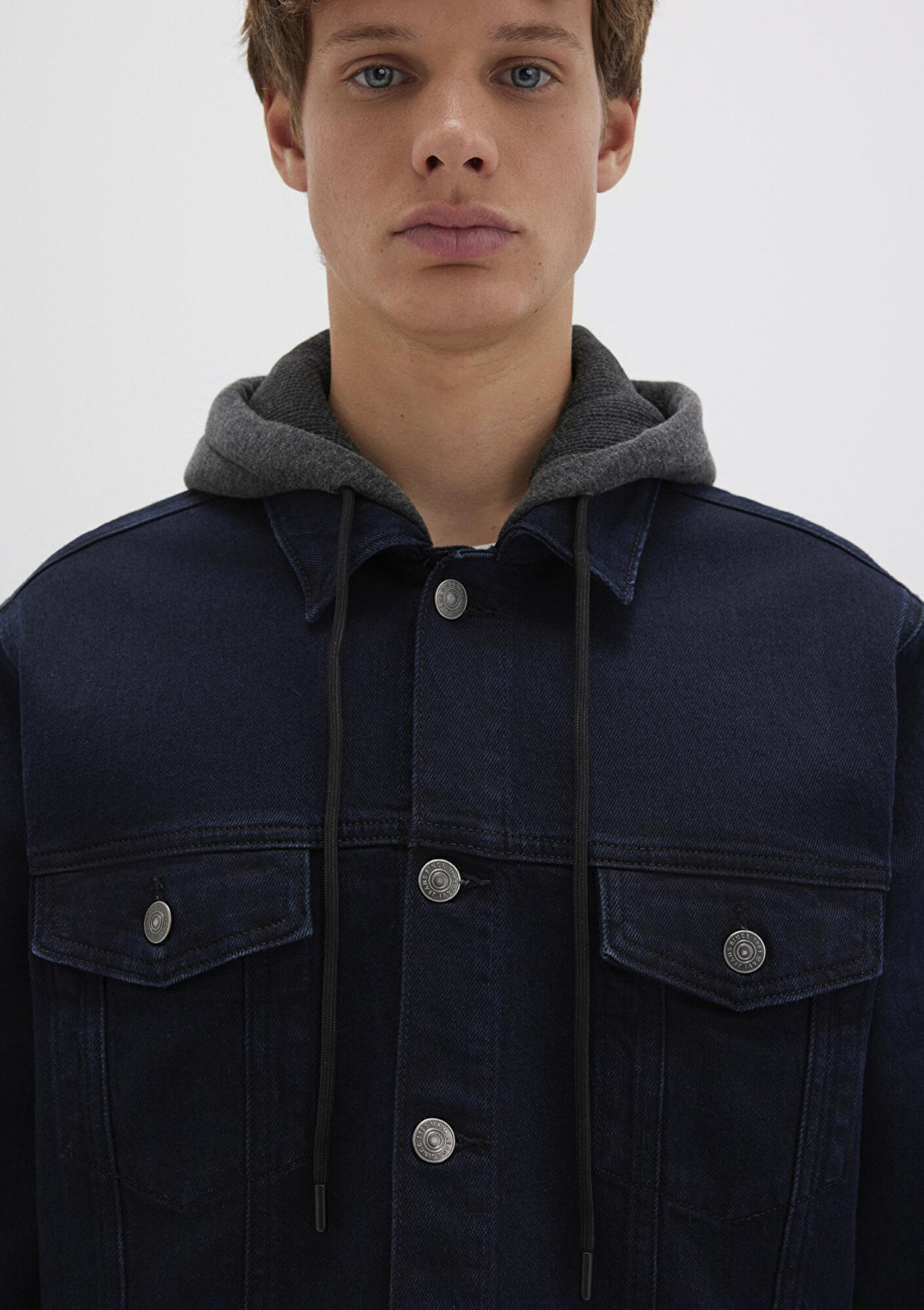 Mavi Brandon 90lar Mürekkep Mavisi Jean Ceket 0112808-90770