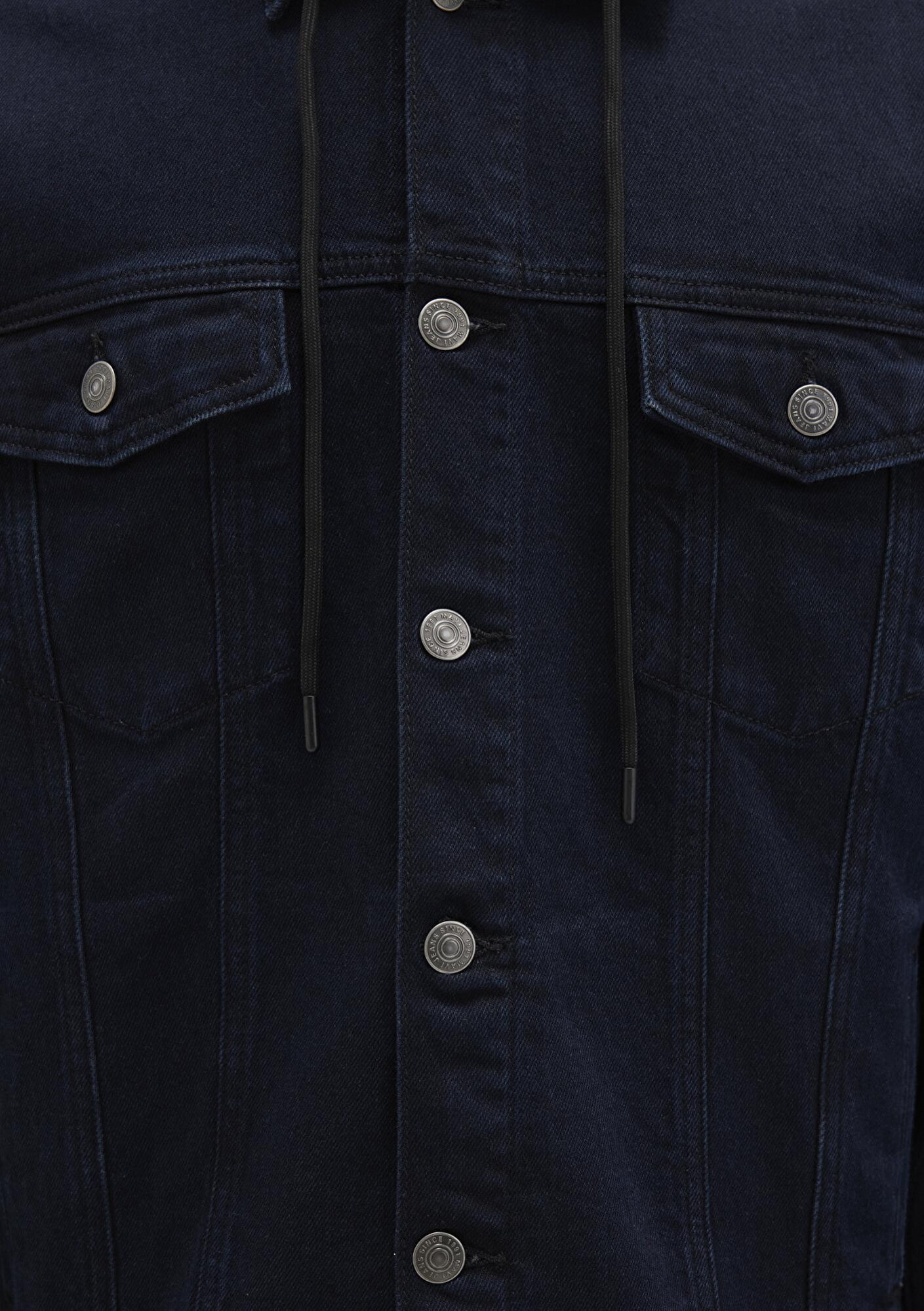 Mavi Brandon 90lar Mürekkep Mavisi Jean Ceket 0112808-90770