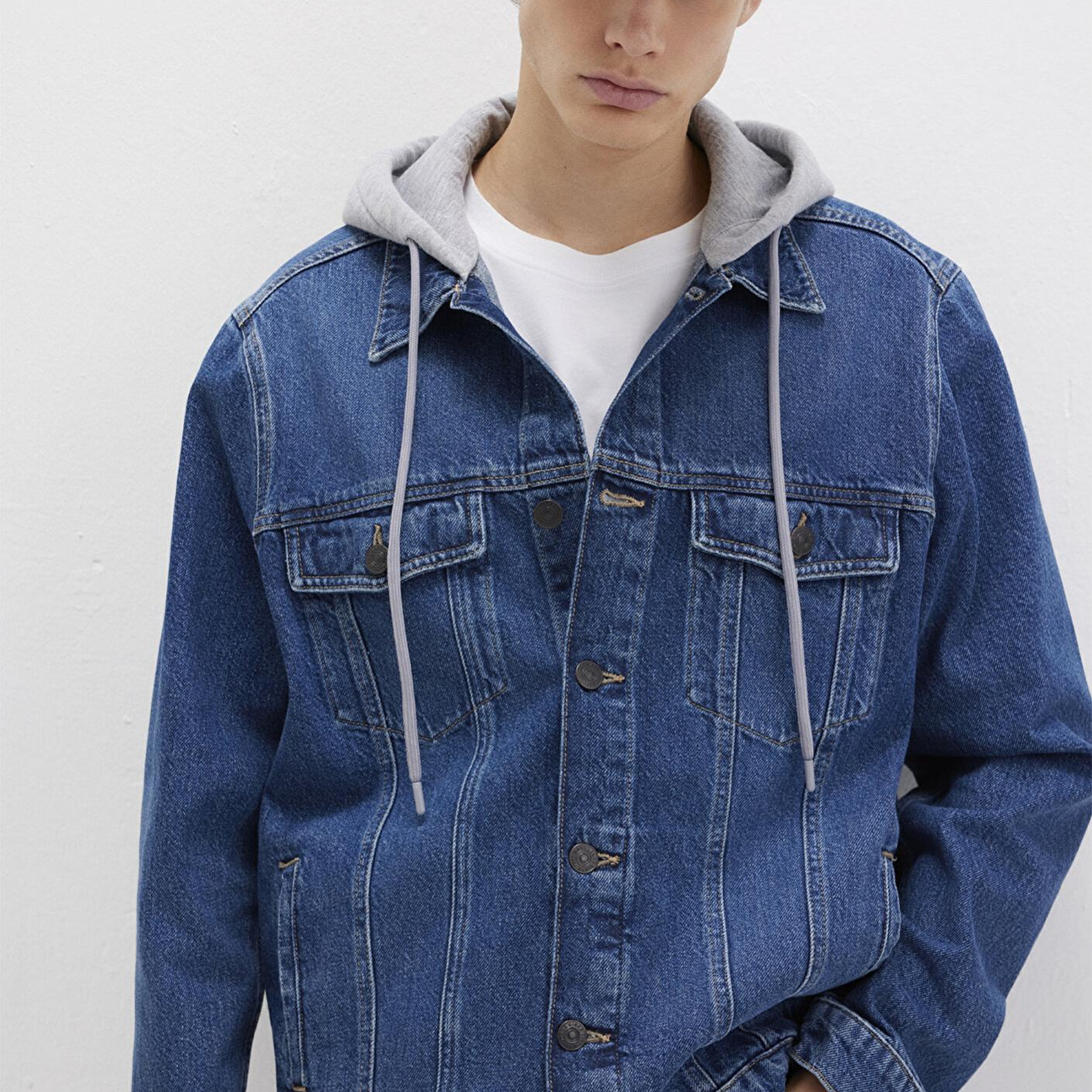 Mavi Brandon 90lar Vintage Koyu Mavi Jean Ceket 0112808-90839