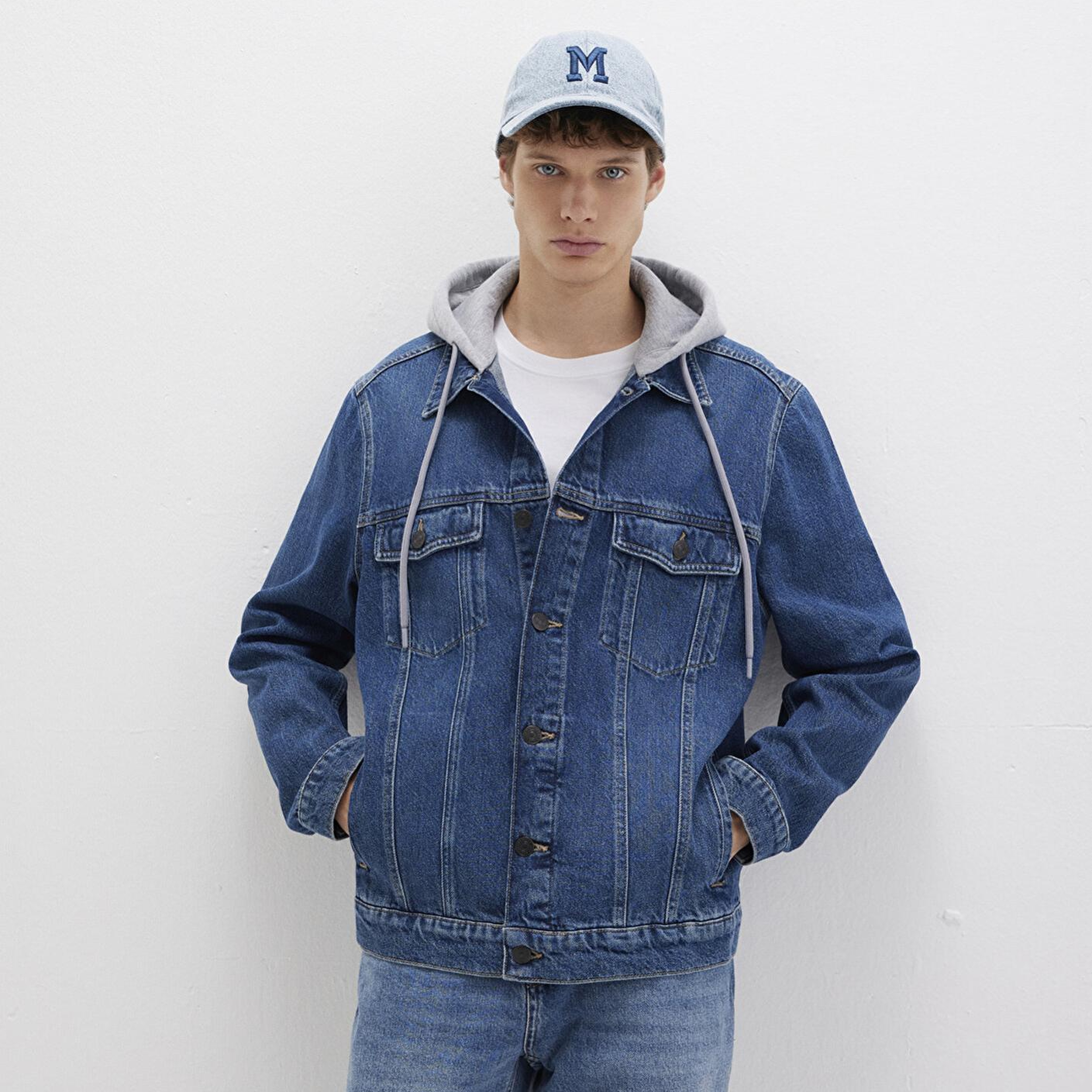 Mavi Brandon 90lar Vintage Koyu Mavi Jean Ceket 0112808-90839