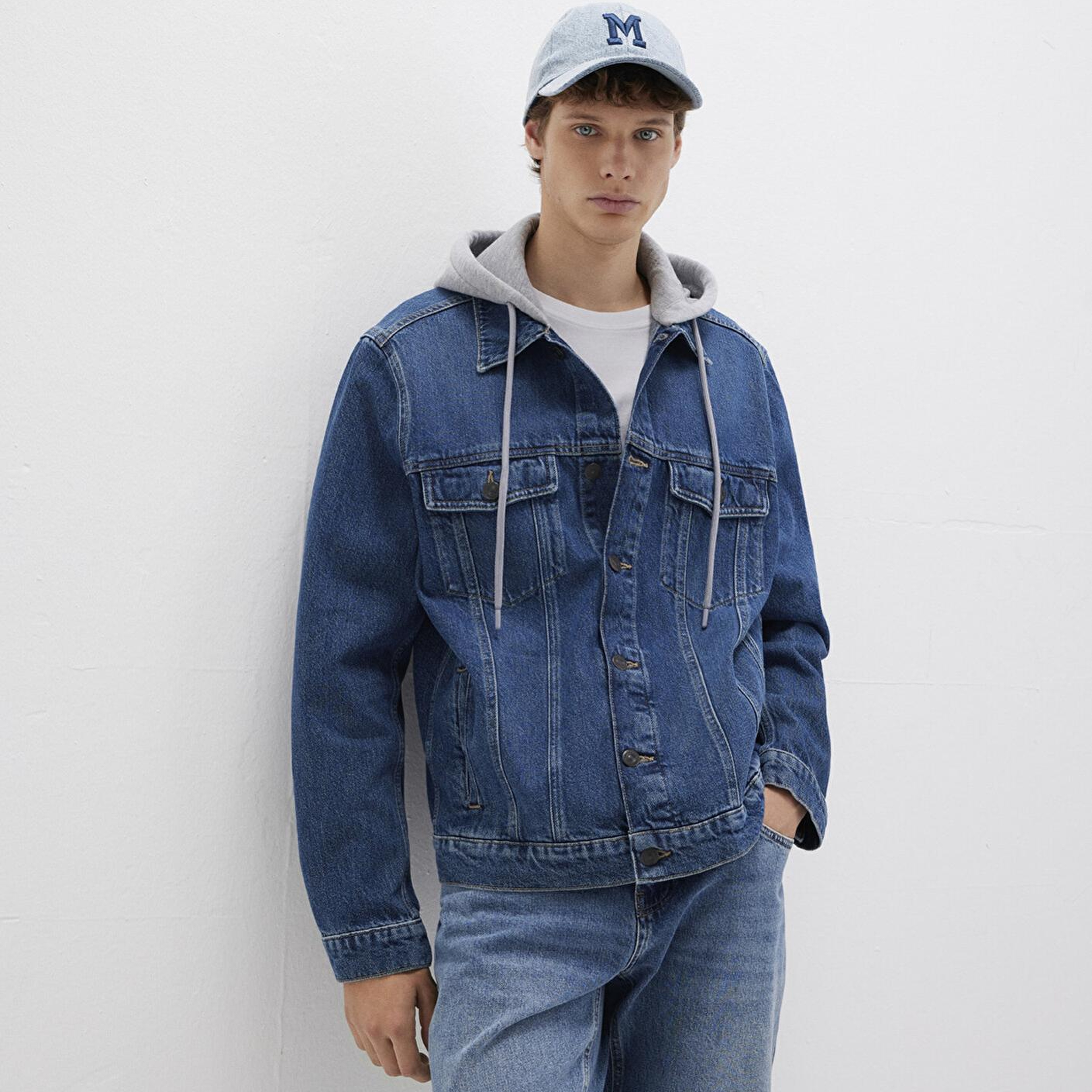 Mavi Brandon 90lar Vintage Koyu Mavi Jean Ceket 0112808-90839