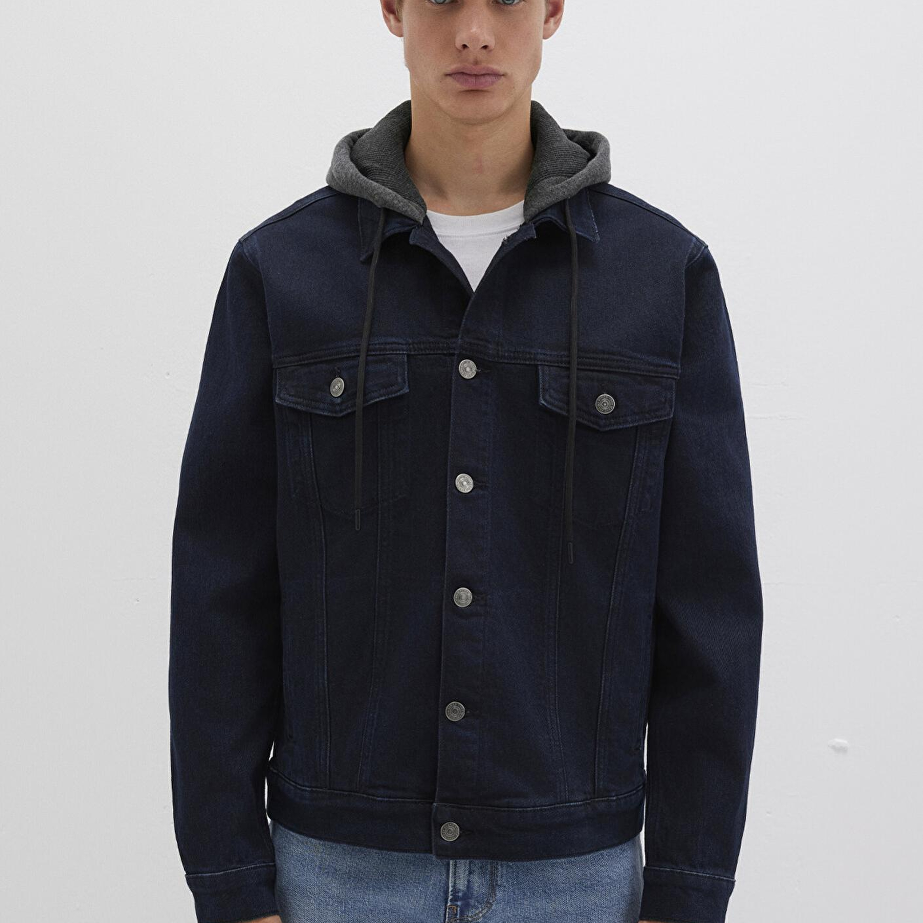 Mavi Brandon 90lar Mürekkep Mavisi Jean Ceket 0112808-90770