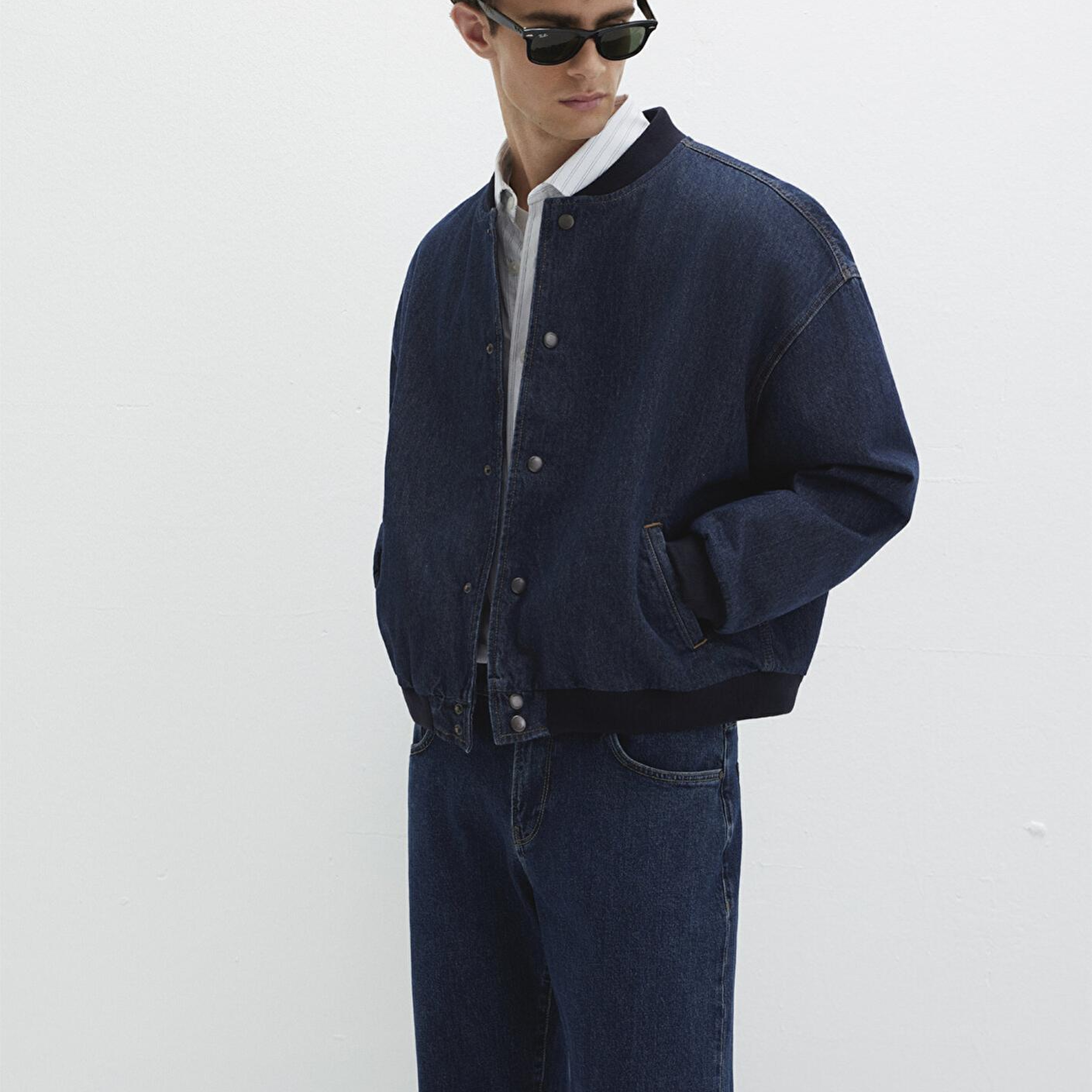 Mavi Leroy Street Rinse Denim Jean Ceket 0110718-90840