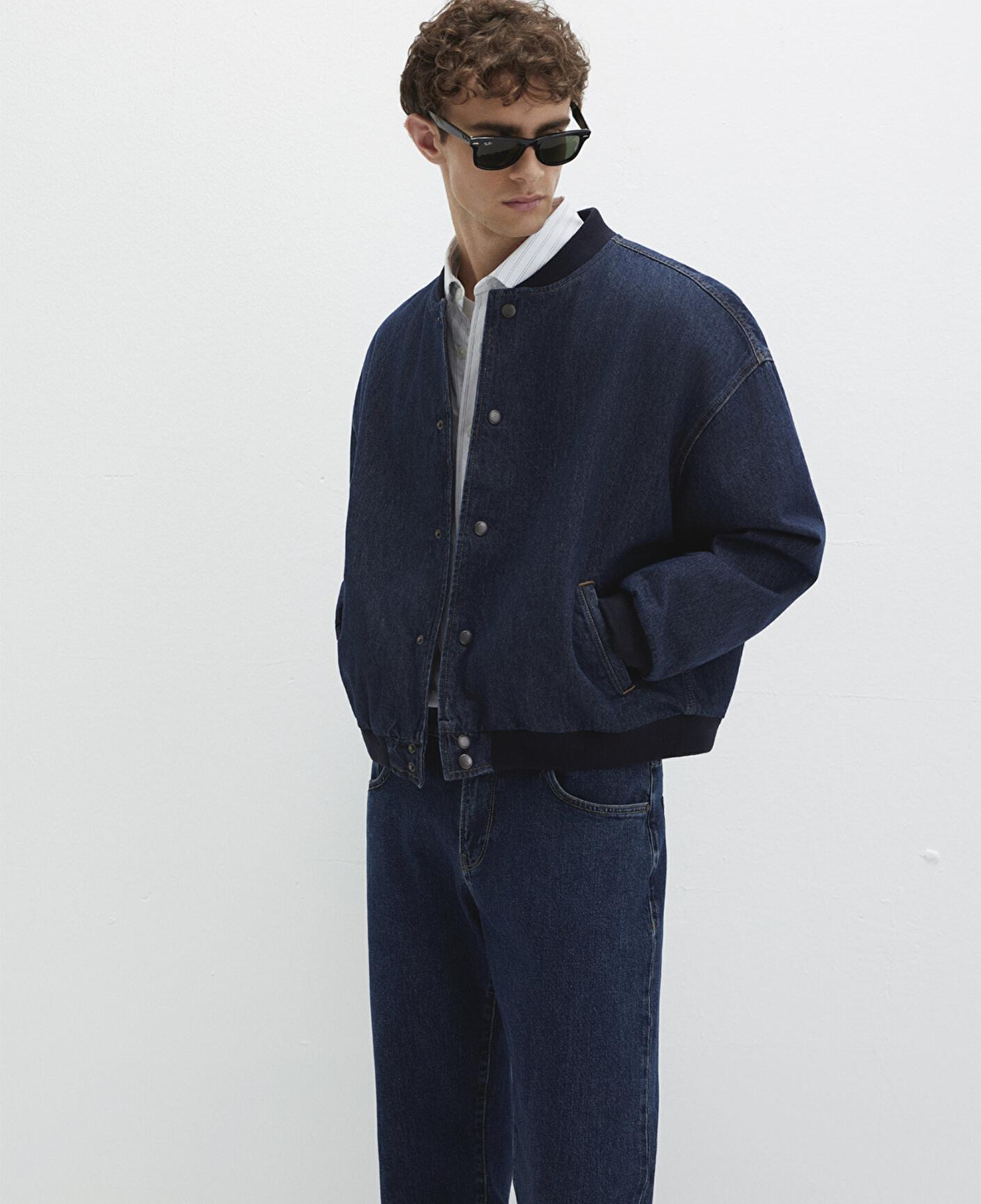 Mavi Leroy Street Rinse Denim Jean Ceket 0110718-90840