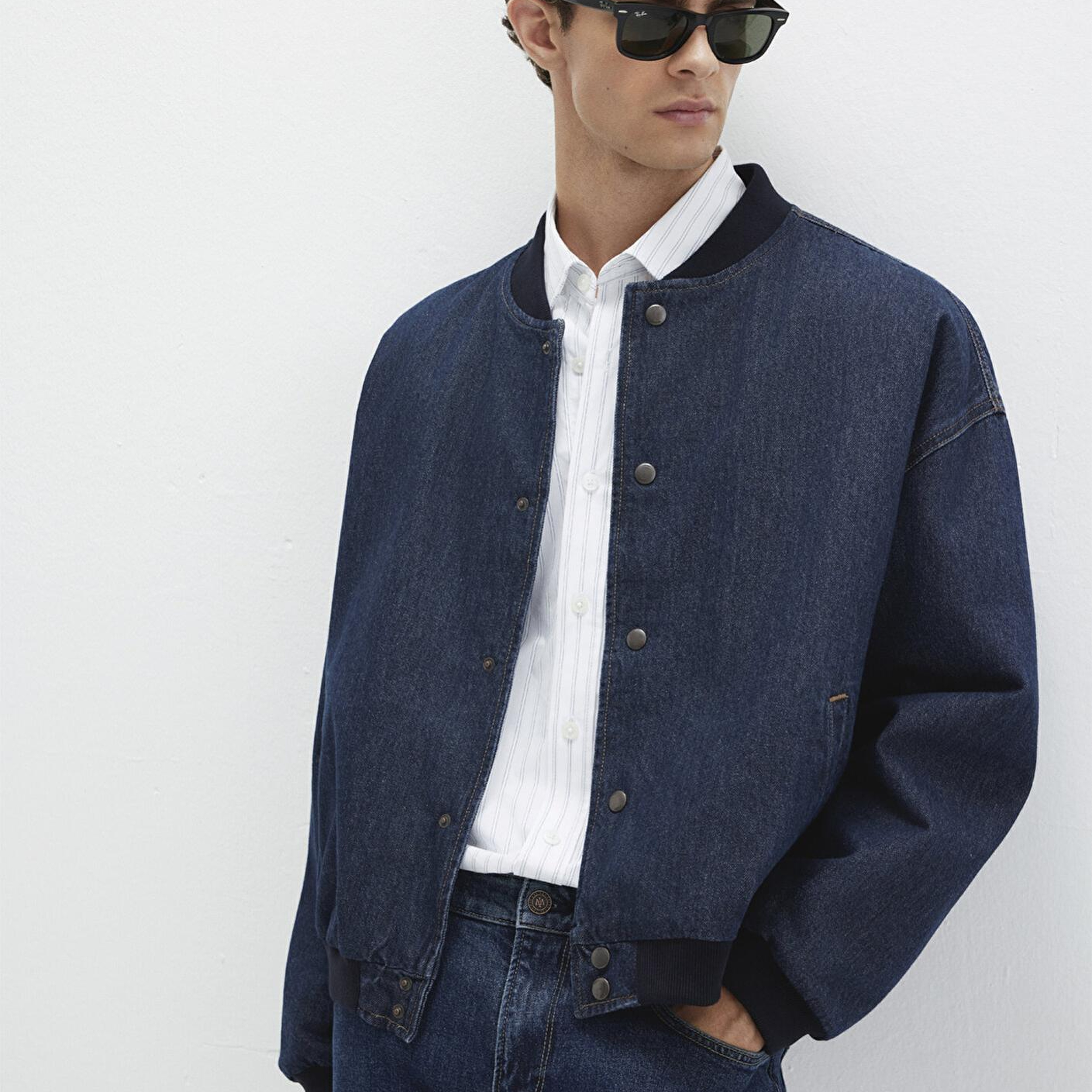 Mavi Leroy Street Rinse Denim Jean Ceket 0110718-90840