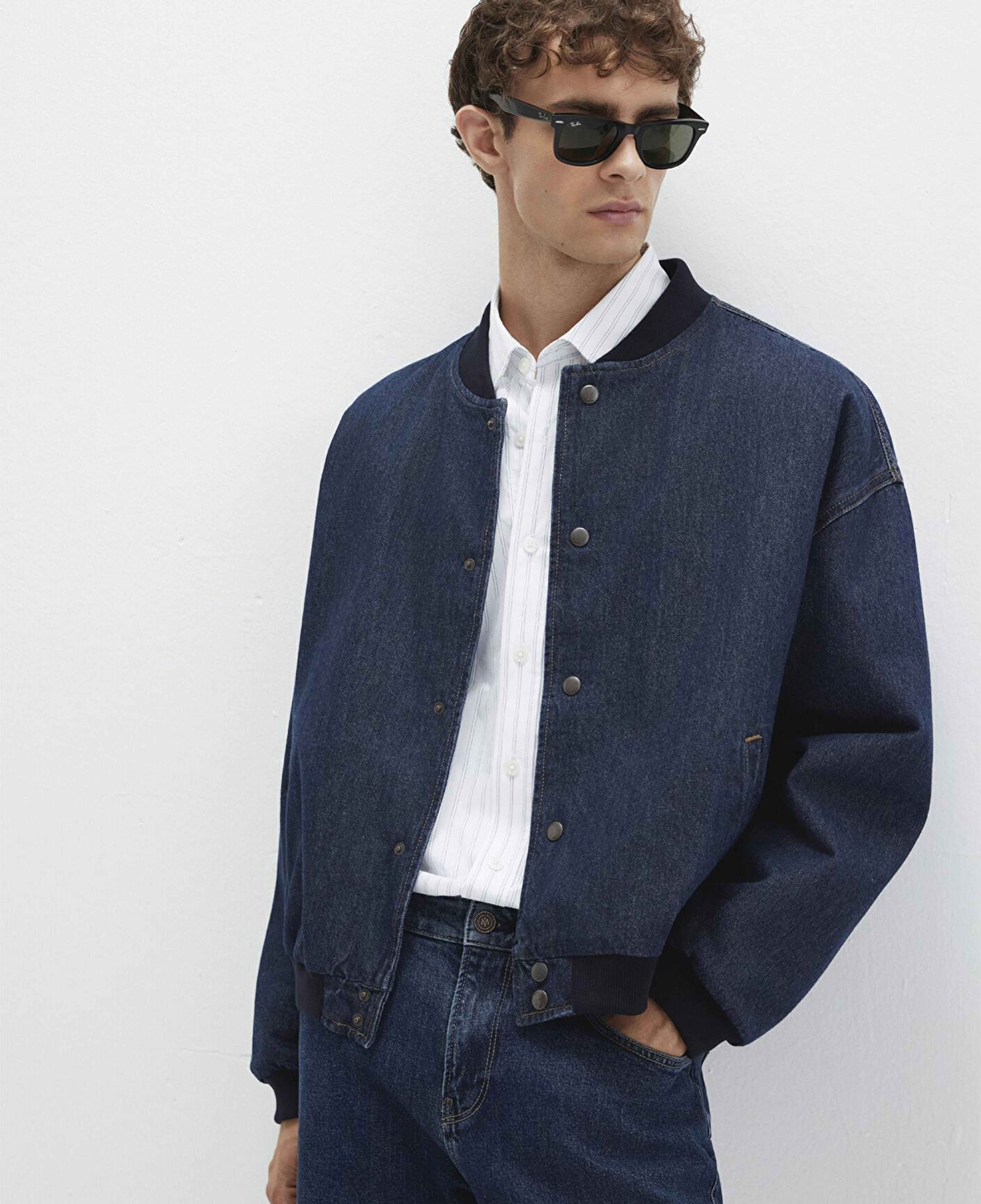 Mavi Leroy Street Rinse Denim Jean Ceket 0110718-90840