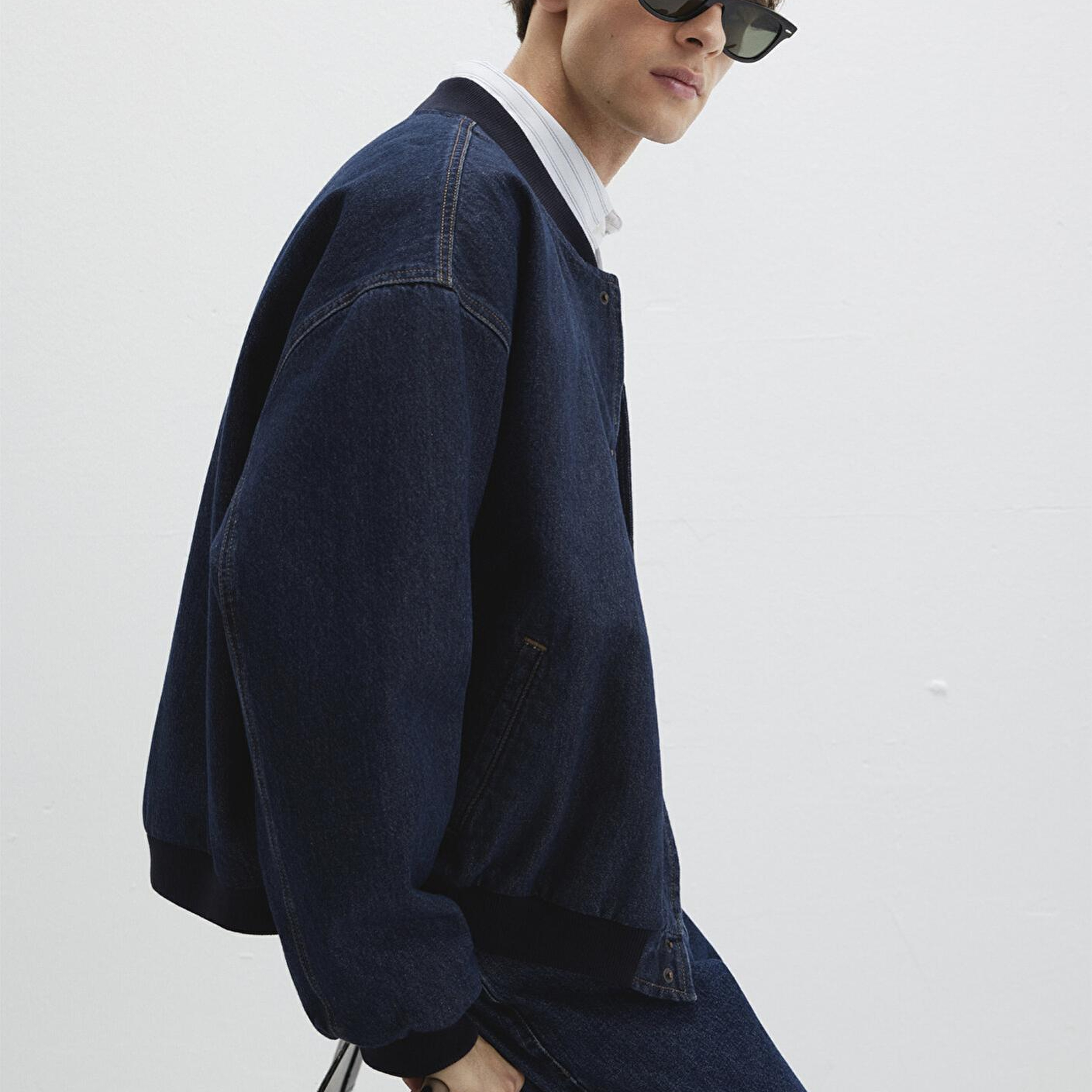 Mavi Leroy Street Rinse Denim Jean Ceket 0110718-90840