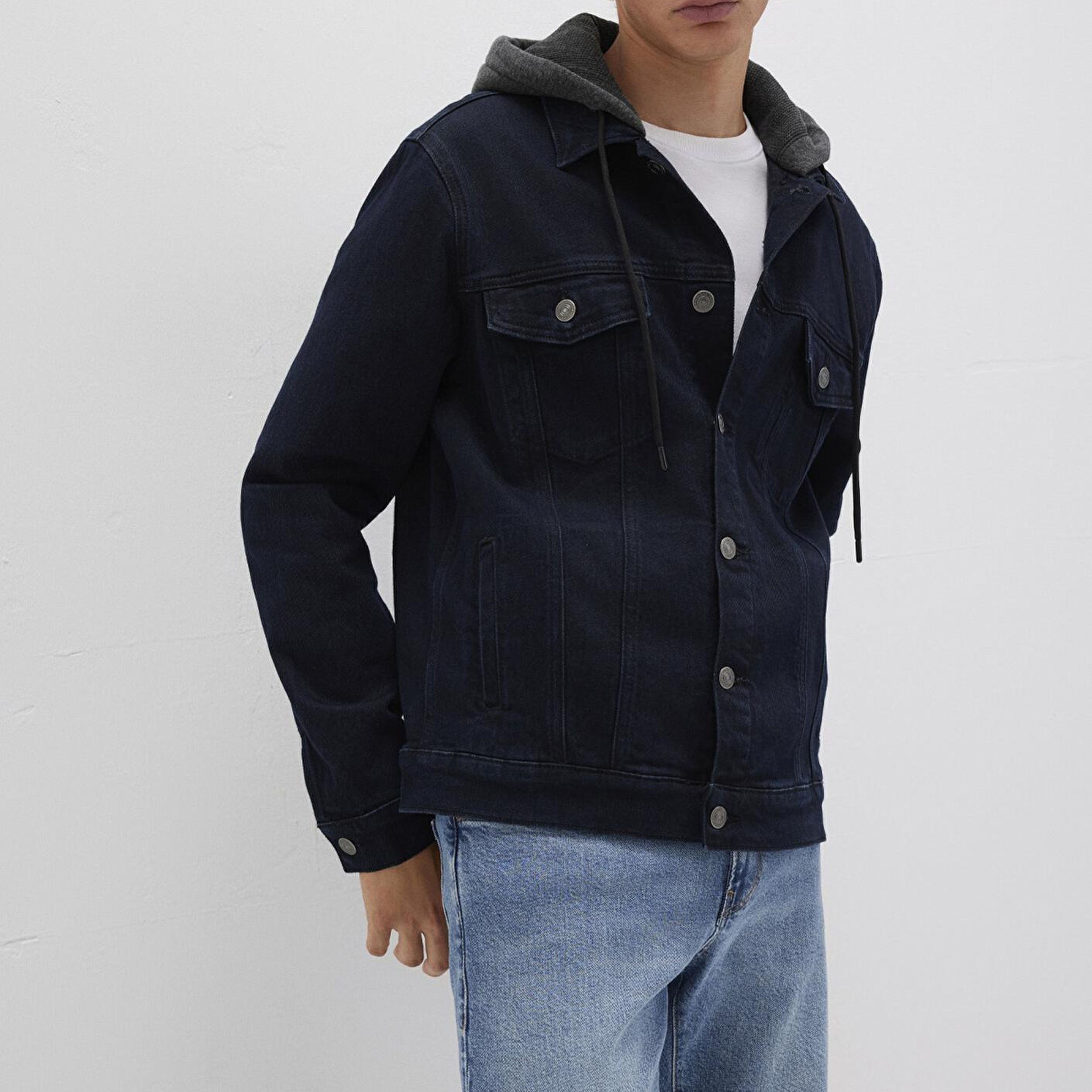 Mavi Brandon 90lar Mürekkep Mavisi Jean Ceket 0112808-90770