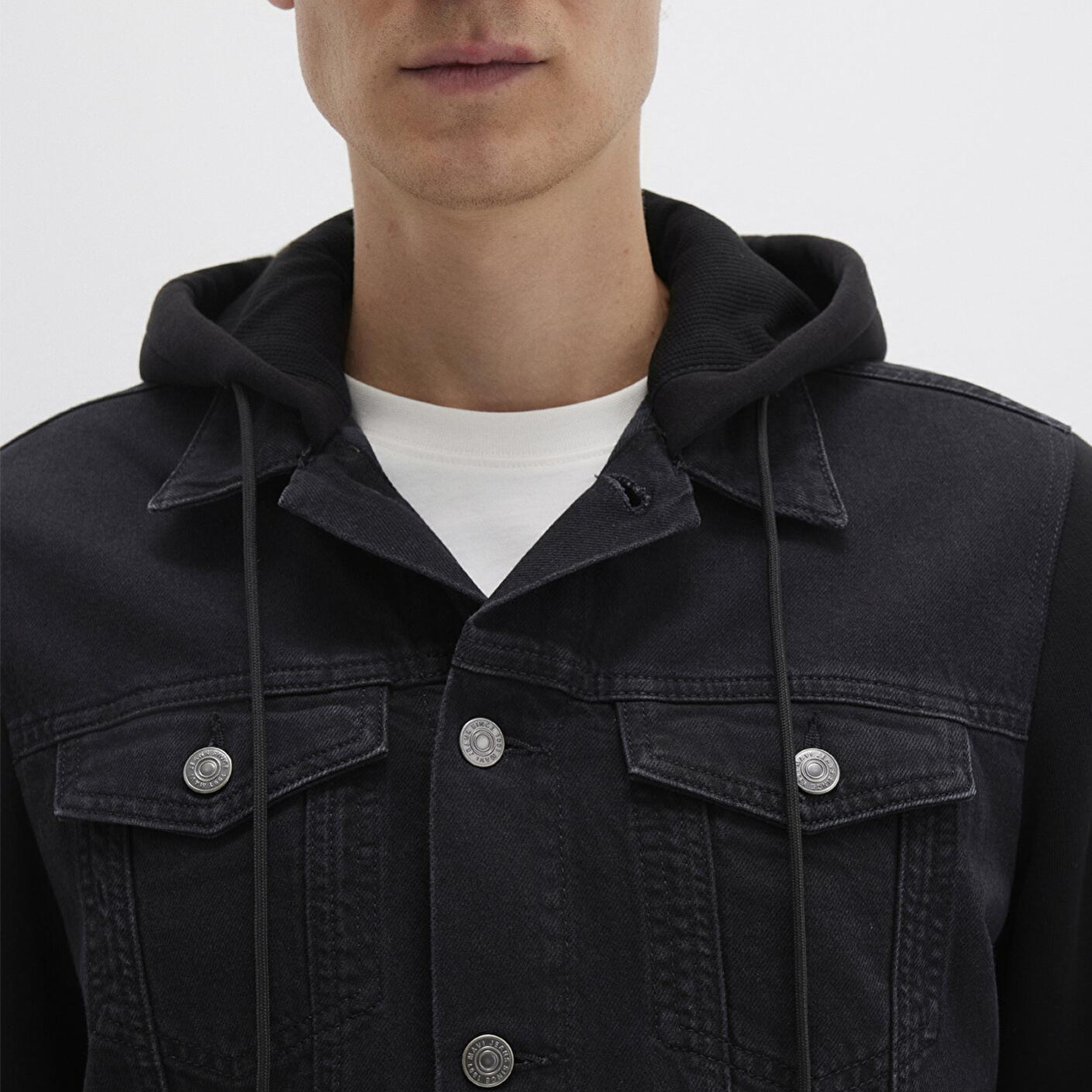 Mavi Lenny 90lar Rinse Antrasit Jean Ceket 0112735-90769