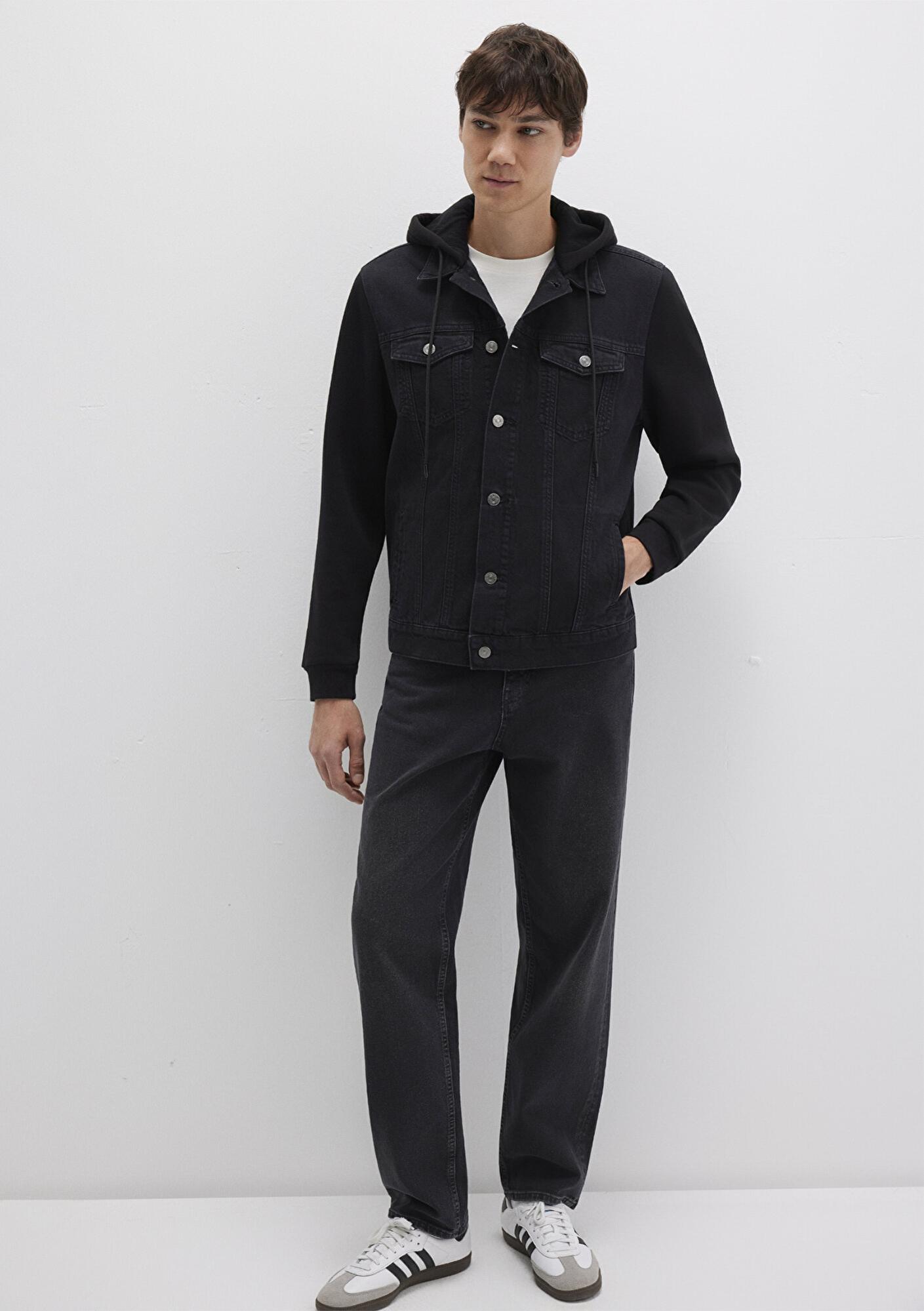 Mavi Lenny 90lar Rinse Antrasit Jean Ceket 0112735-90769