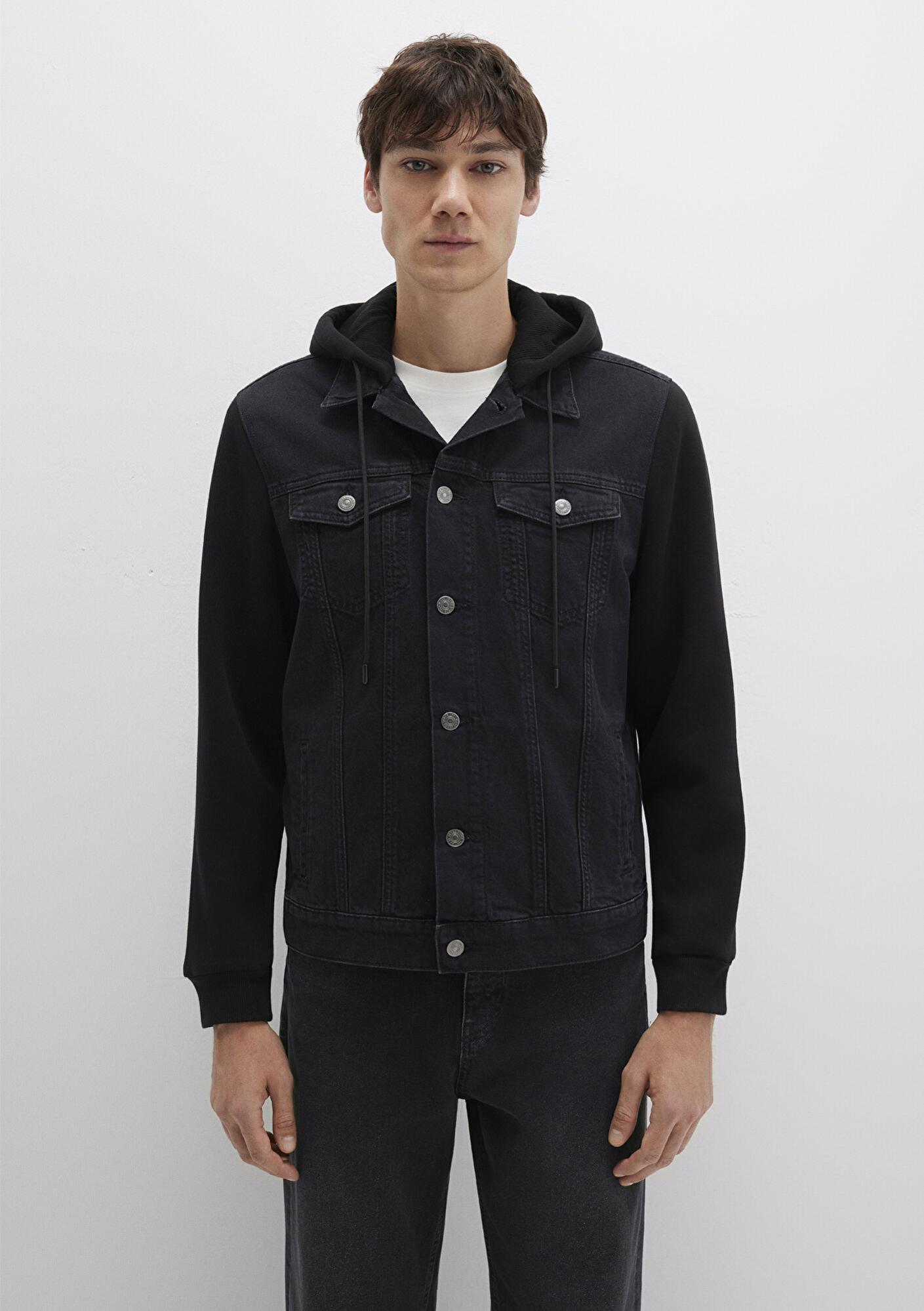 Mavi Lenny 90lar Rinse Antrasit Jean Ceket 0112735-90769