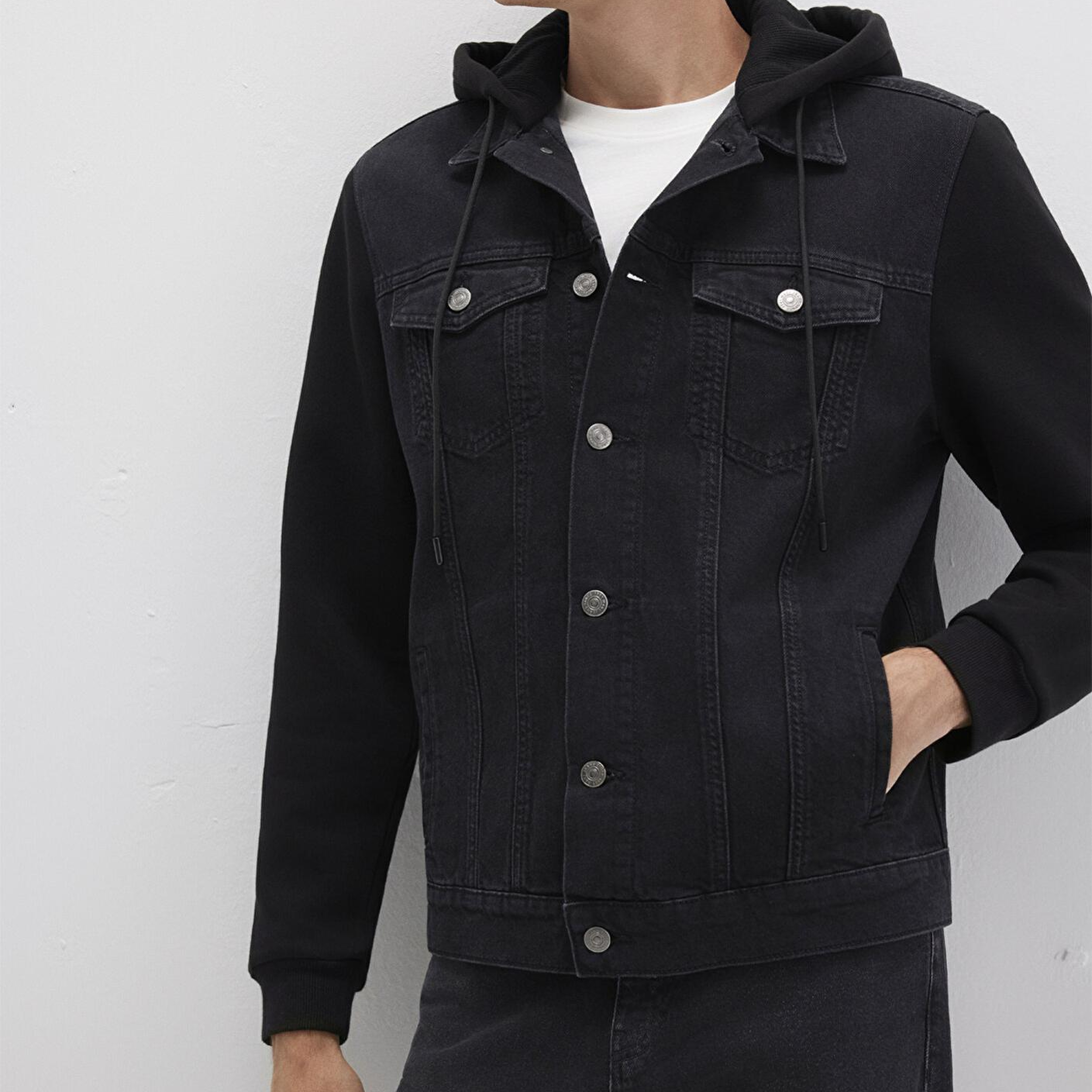 Mavi Lenny 90lar Rinse Antrasit Jean Ceket 0112735-90769