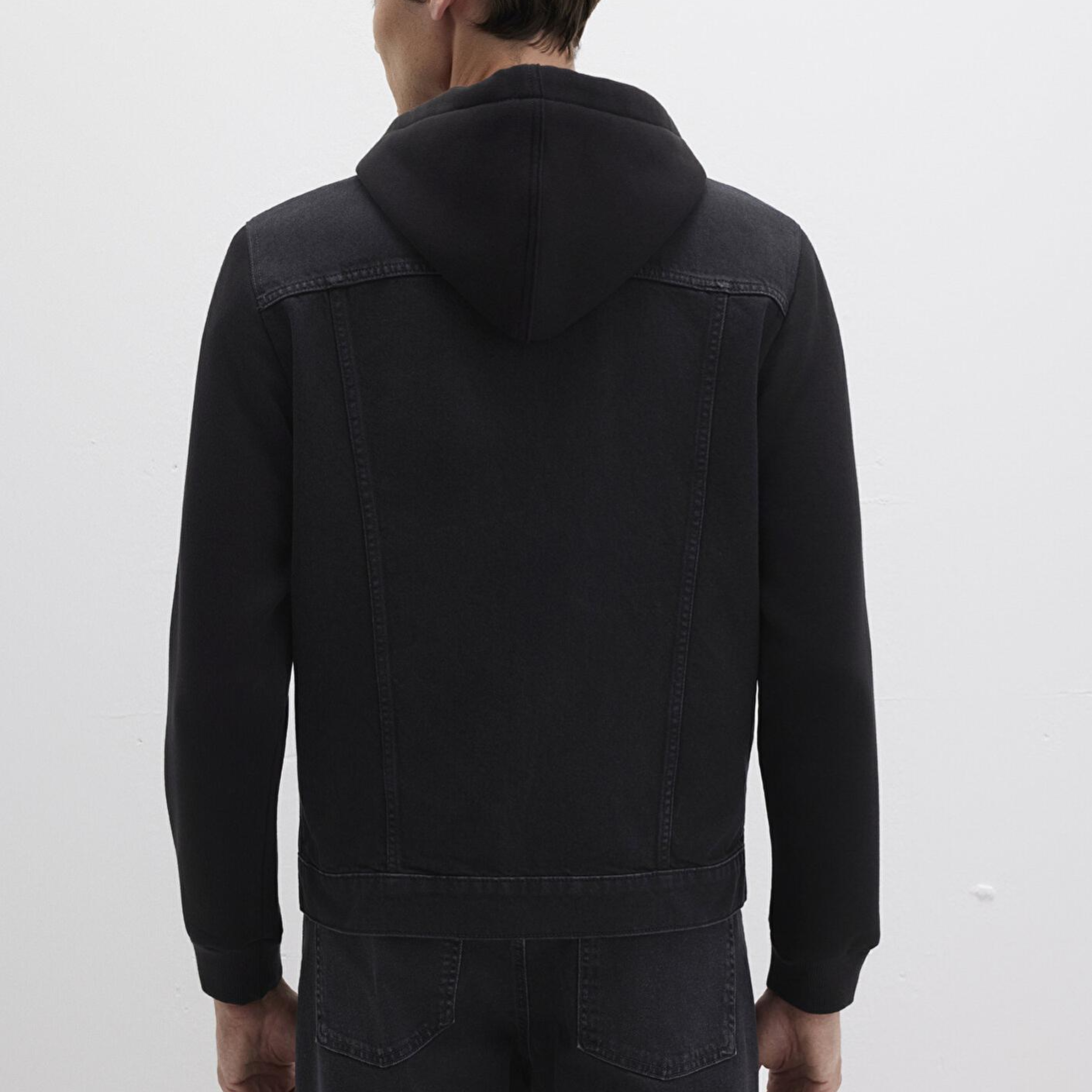 Mavi Lenny 90lar Rinse Antrasit Jean Ceket 0112735-90769