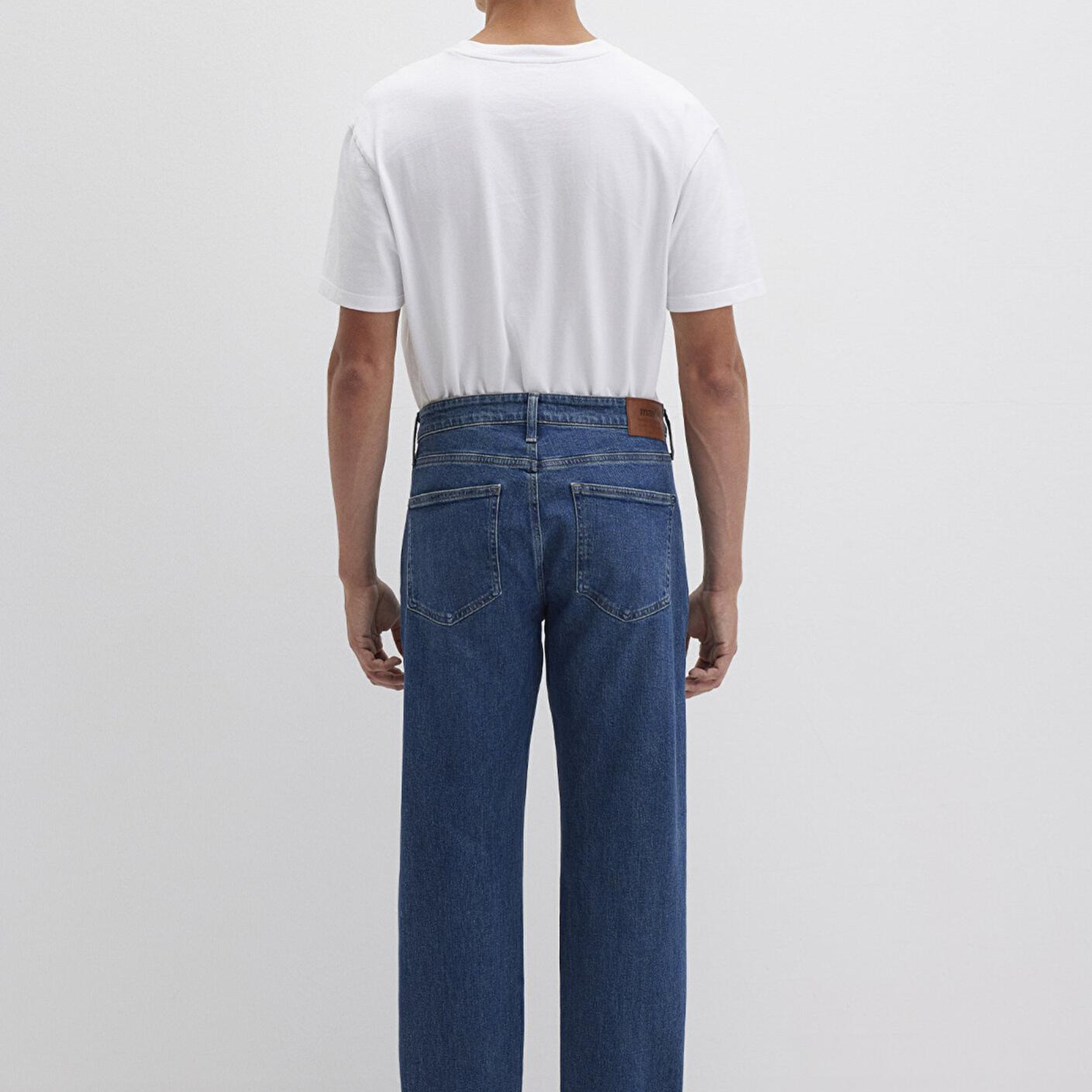 Mavi Lisbon Classic Denim Puslu Vintage Koyu Mavi Jean Pantolon 0010039-90818