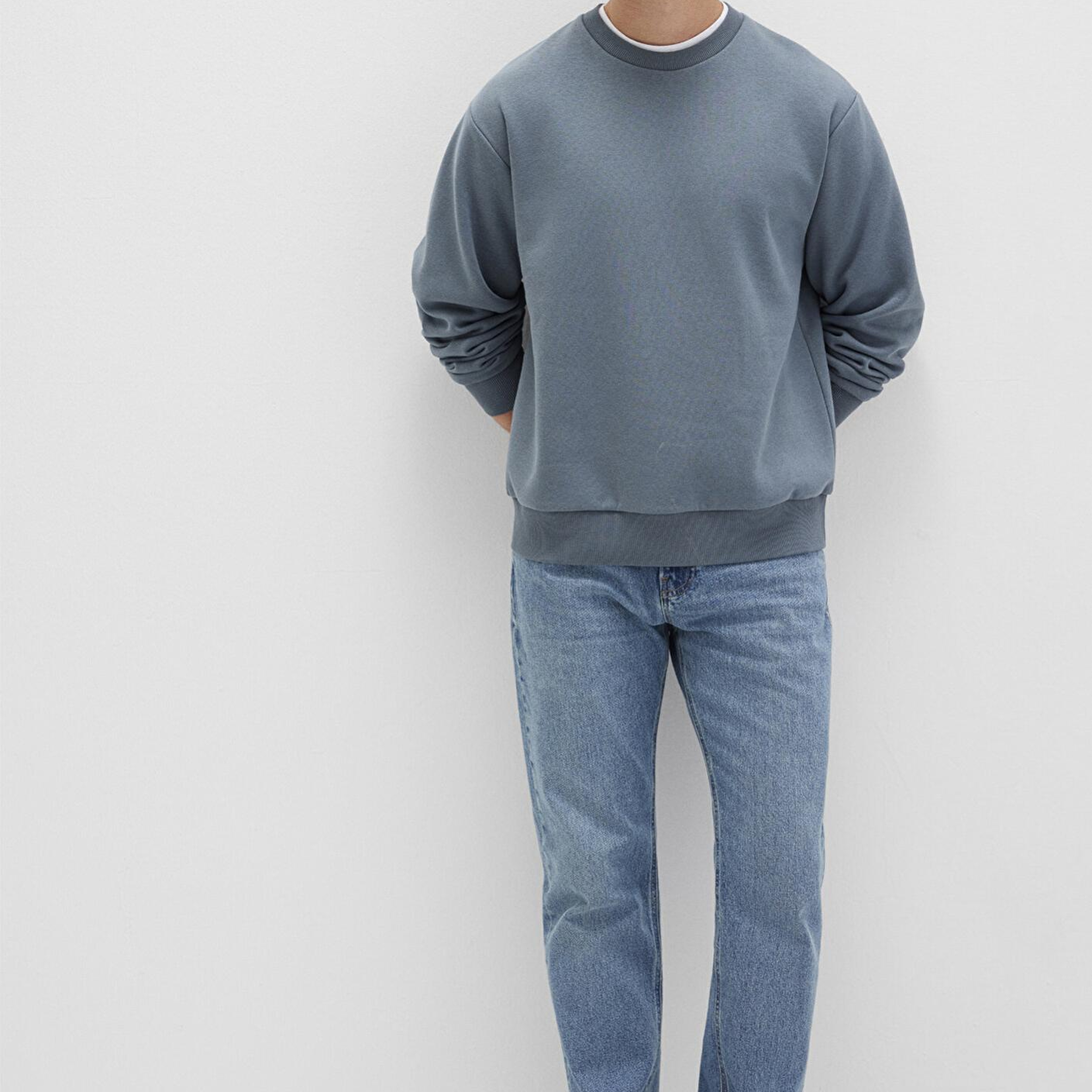 Mavi Bisiklet Yaka Mavi Basic Sweatshirt 0S10276-80889